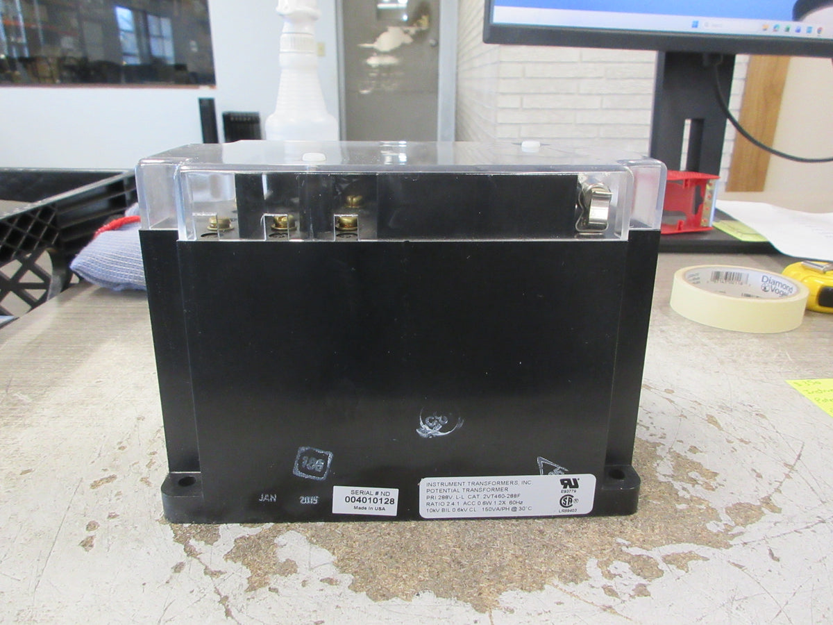 Instrument Transformers Potential Transformer 2VT460-288F Pri: 288V Used