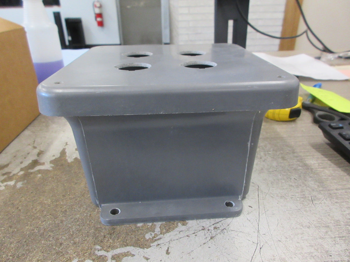 Square D Pushbutton Enclosure 9001 SKY-4 Ser. D 4-Position Nema 4X New Surplus