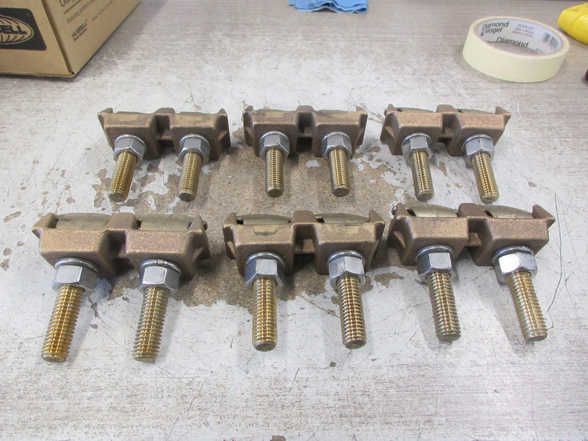 Hubbell Bronze Bolted Tap Lug Terminal TLD52L #2-350MCM *Box of 6* New Surplus