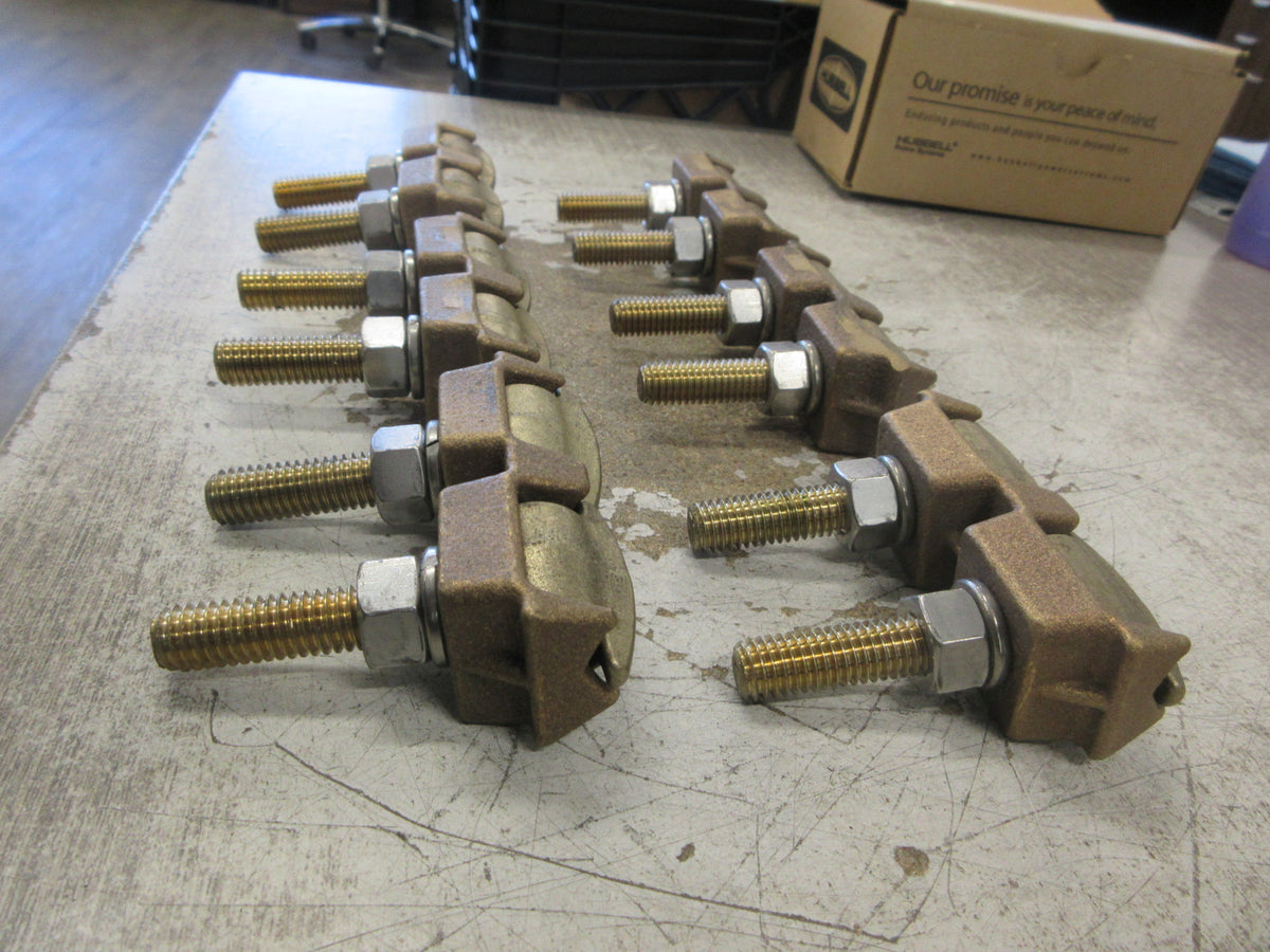 Hubbell Bronze Bolted Tap Lug Terminal TLD52L #2-350MCM *Box of 6* New Surplus