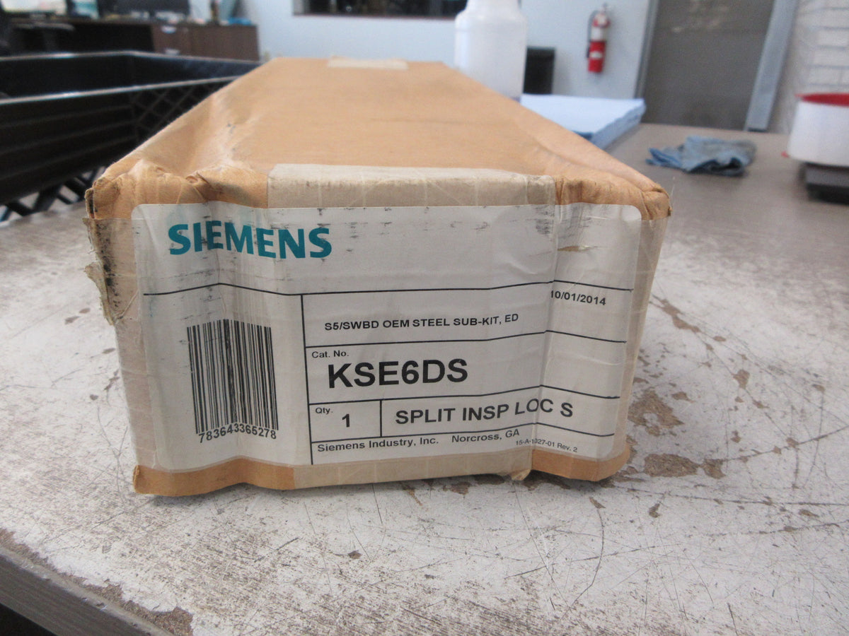 Siemens S5/SWBD OEM Steel Sub-Kit KSE6DS ED New Surplus