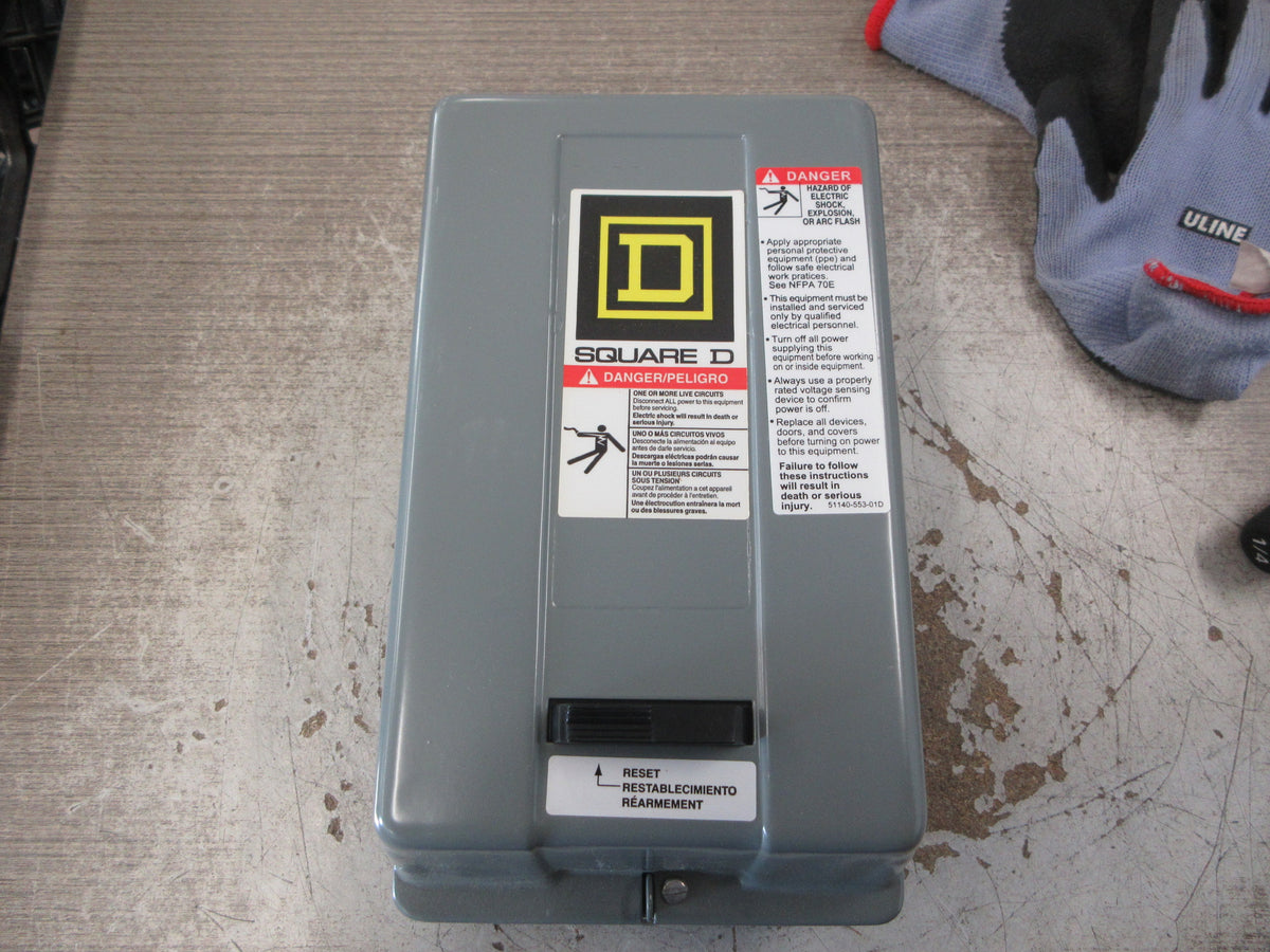 Square D Type 1 Enclosure 9991SCG8 Ser. A New Surplus