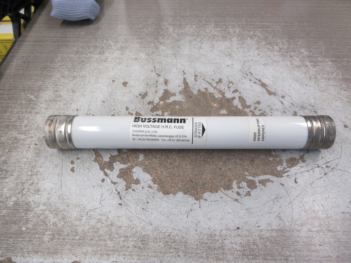 Bussmann High Voltage H.R.C Fuse 15.5CAVH1E 15.5KV 1E Used