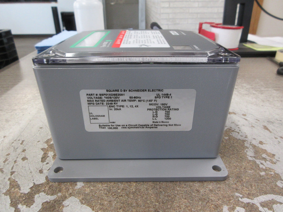 Square D Surge Protective Device SSP01XDSE20A1 Ser. 000 120/240V New Surplus