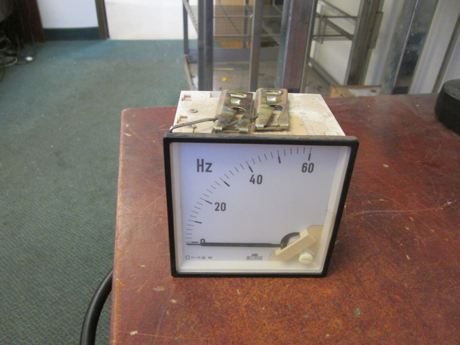 H&B Elima Hetzmeter SACH-NR 029 054 Range: 0-60Hz Used
