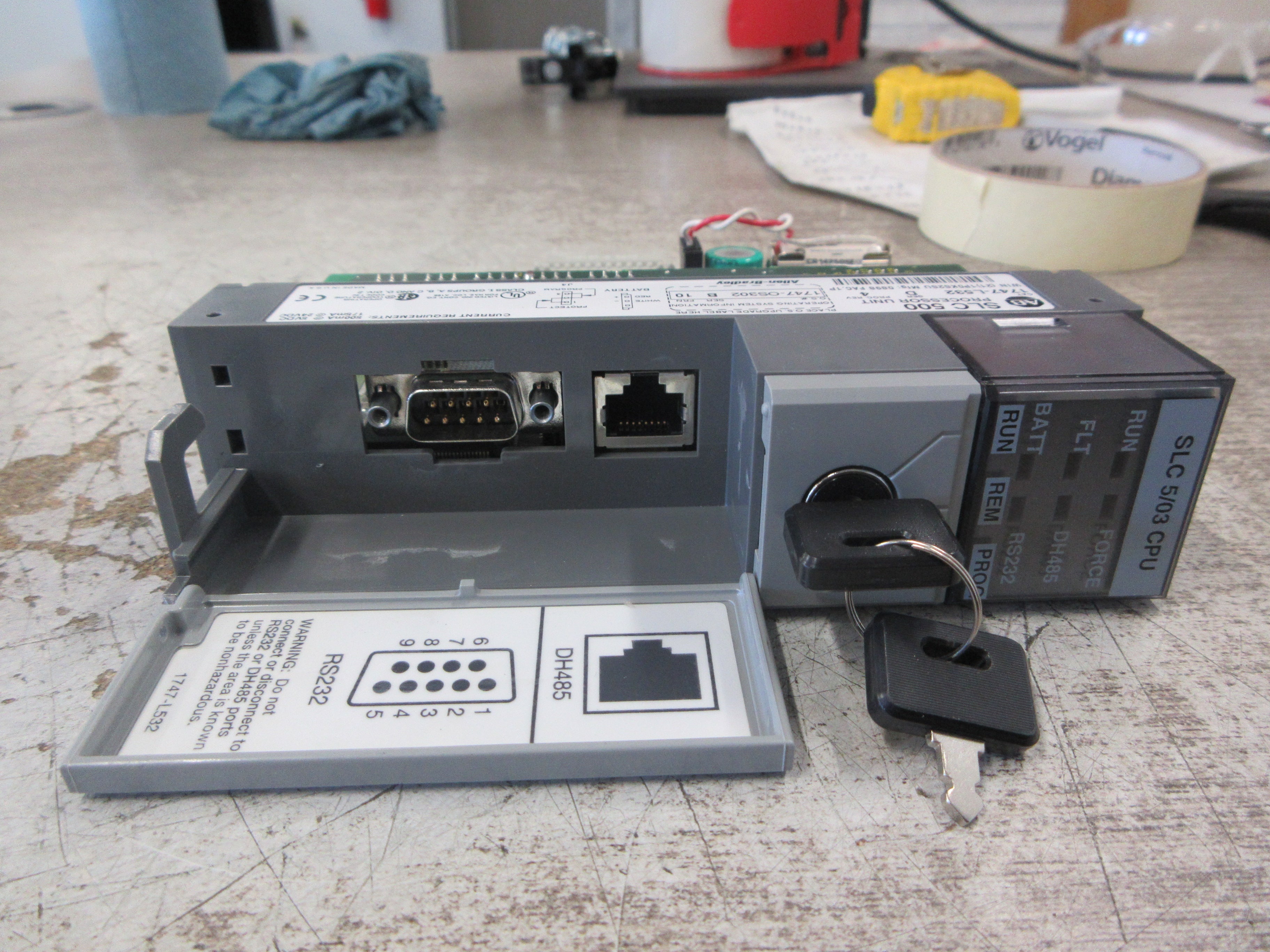 Allen-Bradley SLC 500 Processor Unit 1747-L532 Ser. D Proc. Rev. 4