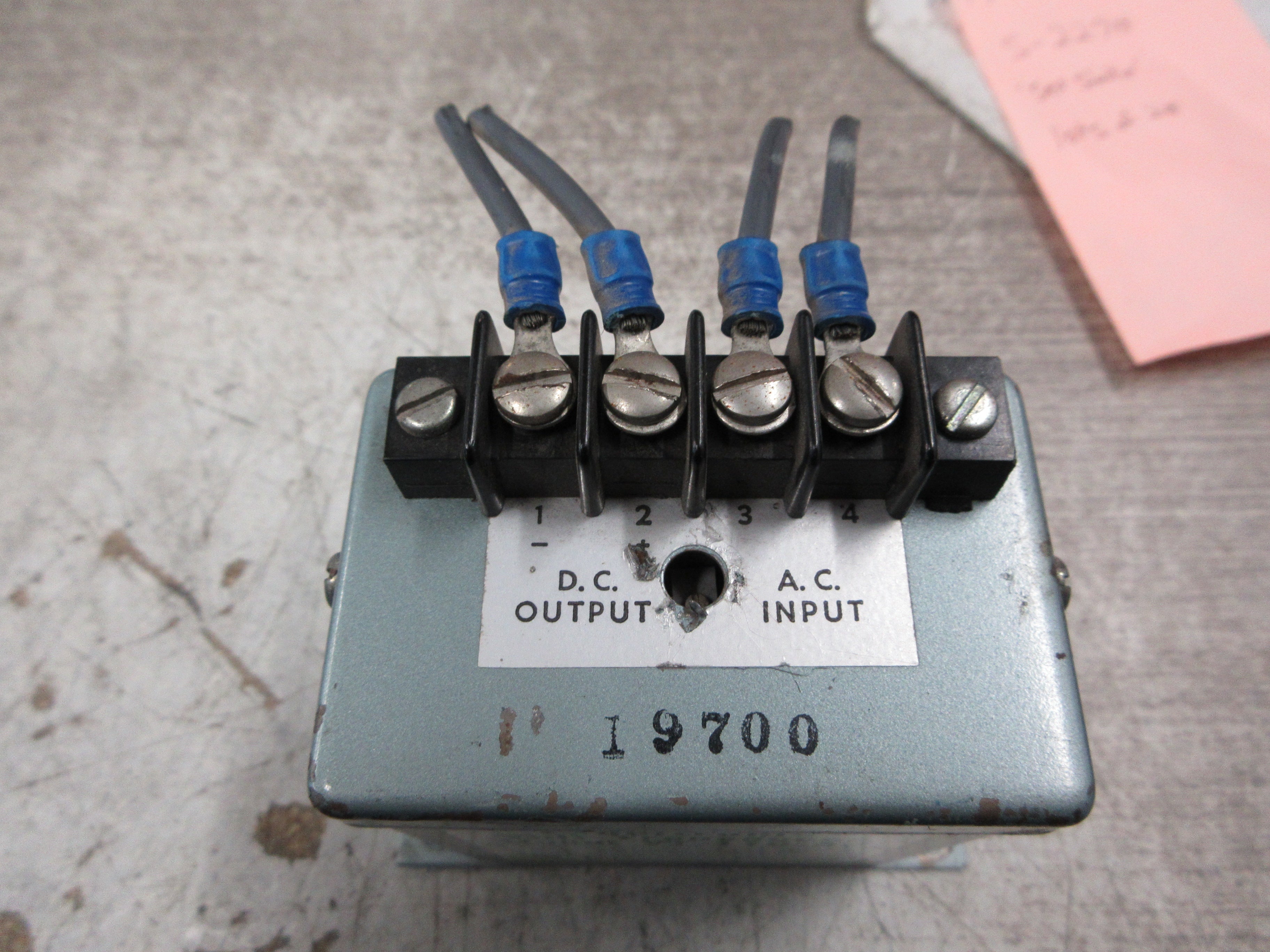Scientific Columbus Exceltronic Volt Transducer VT-110-A2 Input: 0-150V