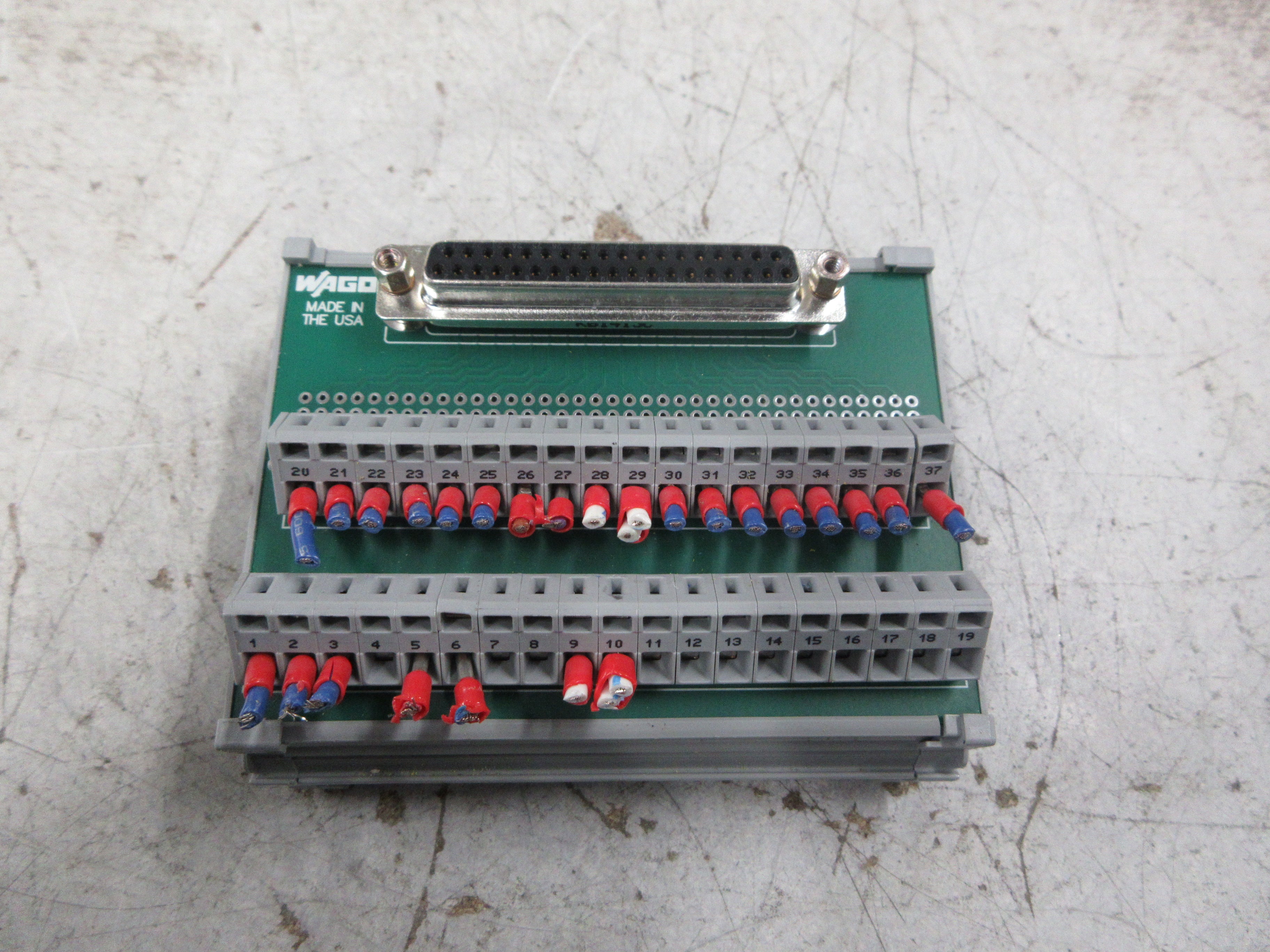 Wago D-Sub Module 50036754 Used