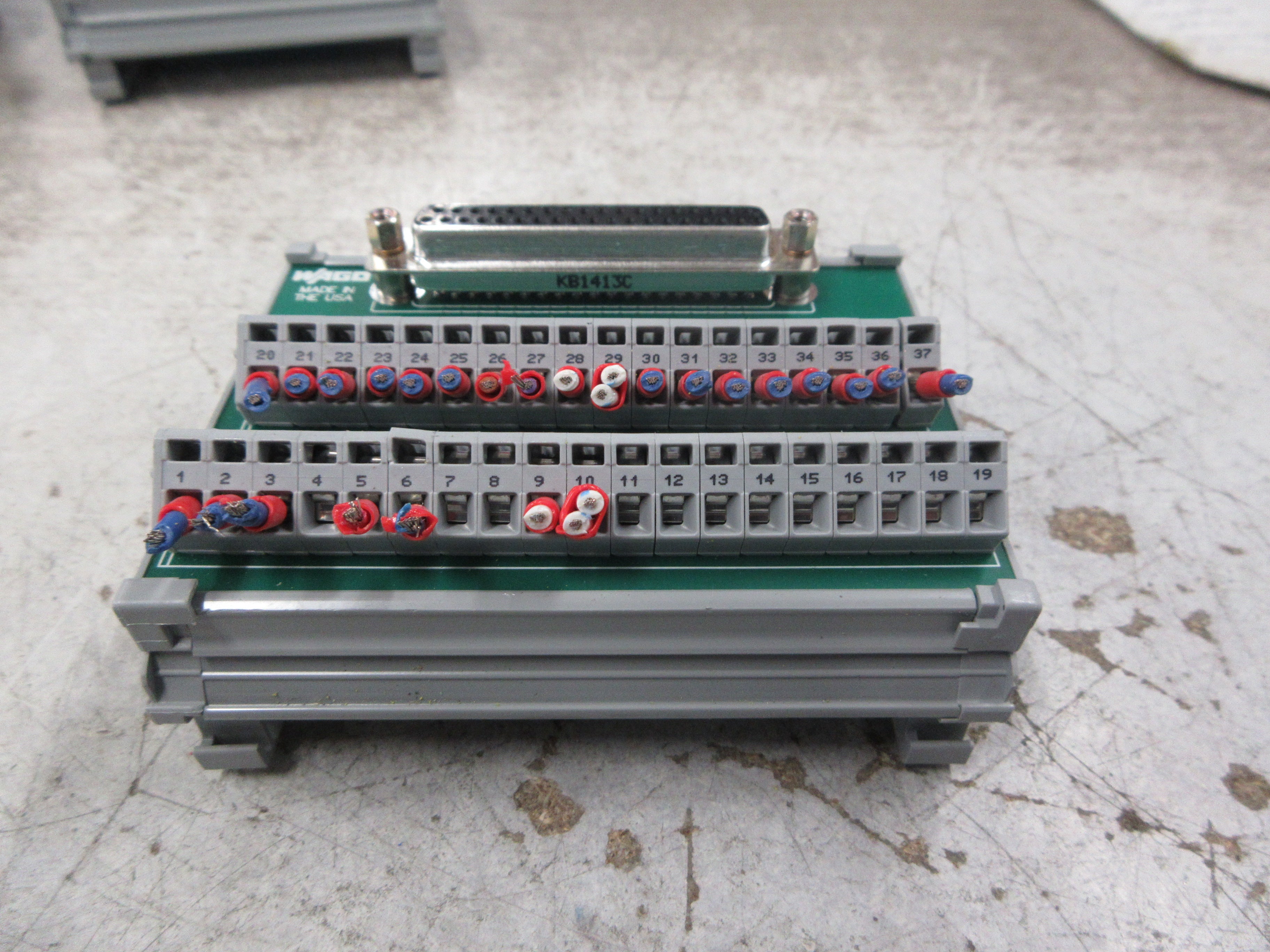 Wago D-Sub Module 50036754 Used
