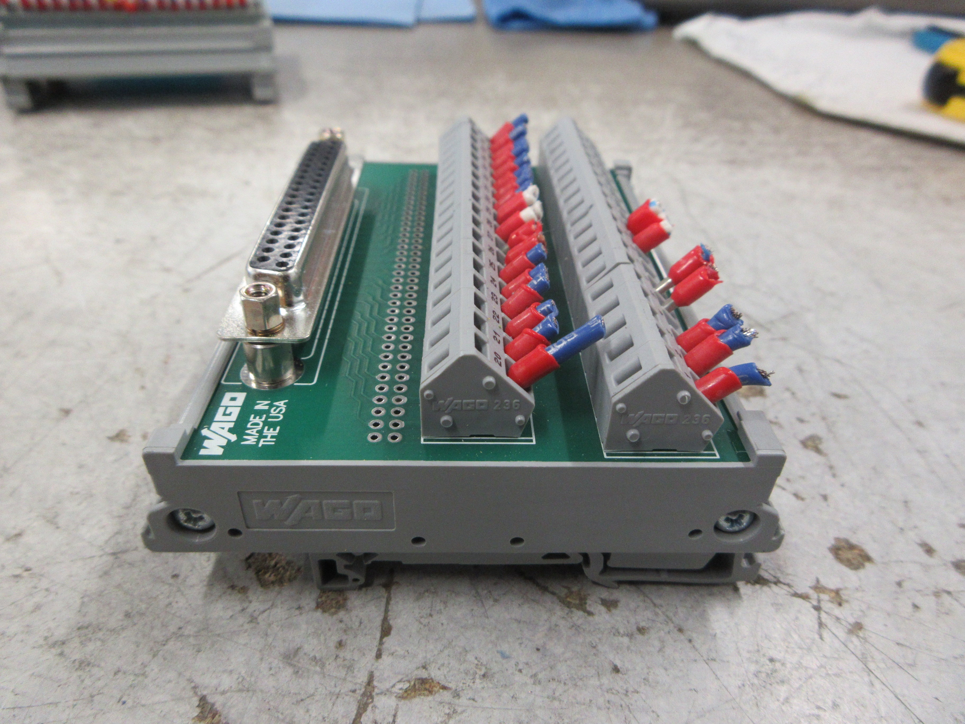 Wago D-Sub Module 50036754 Used