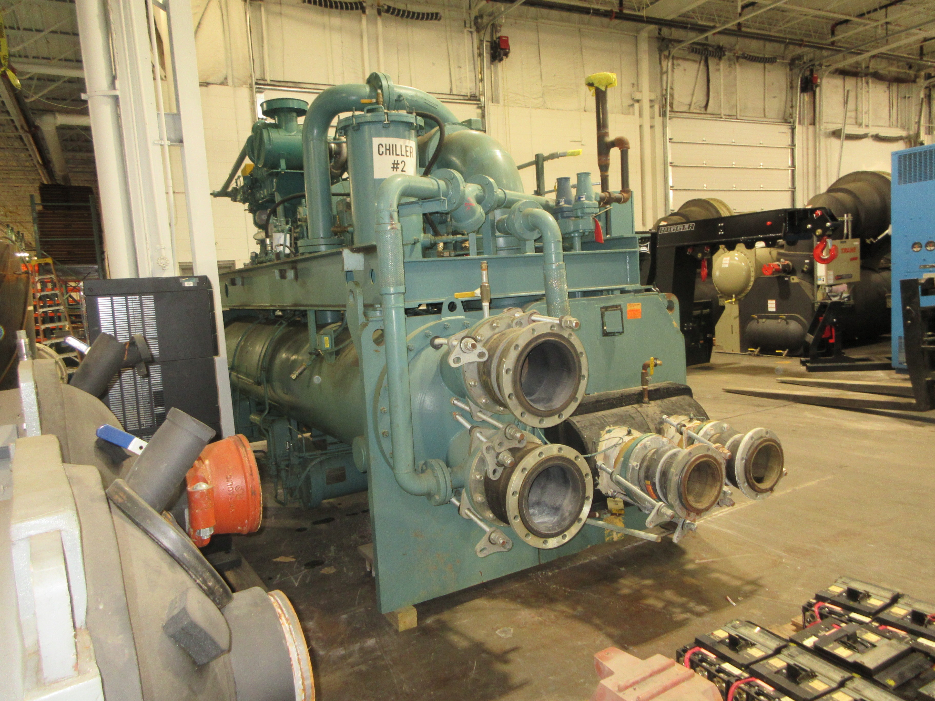 York Gas Engine Drive Chiller YBMCMCHO-G3406A 325HP Used