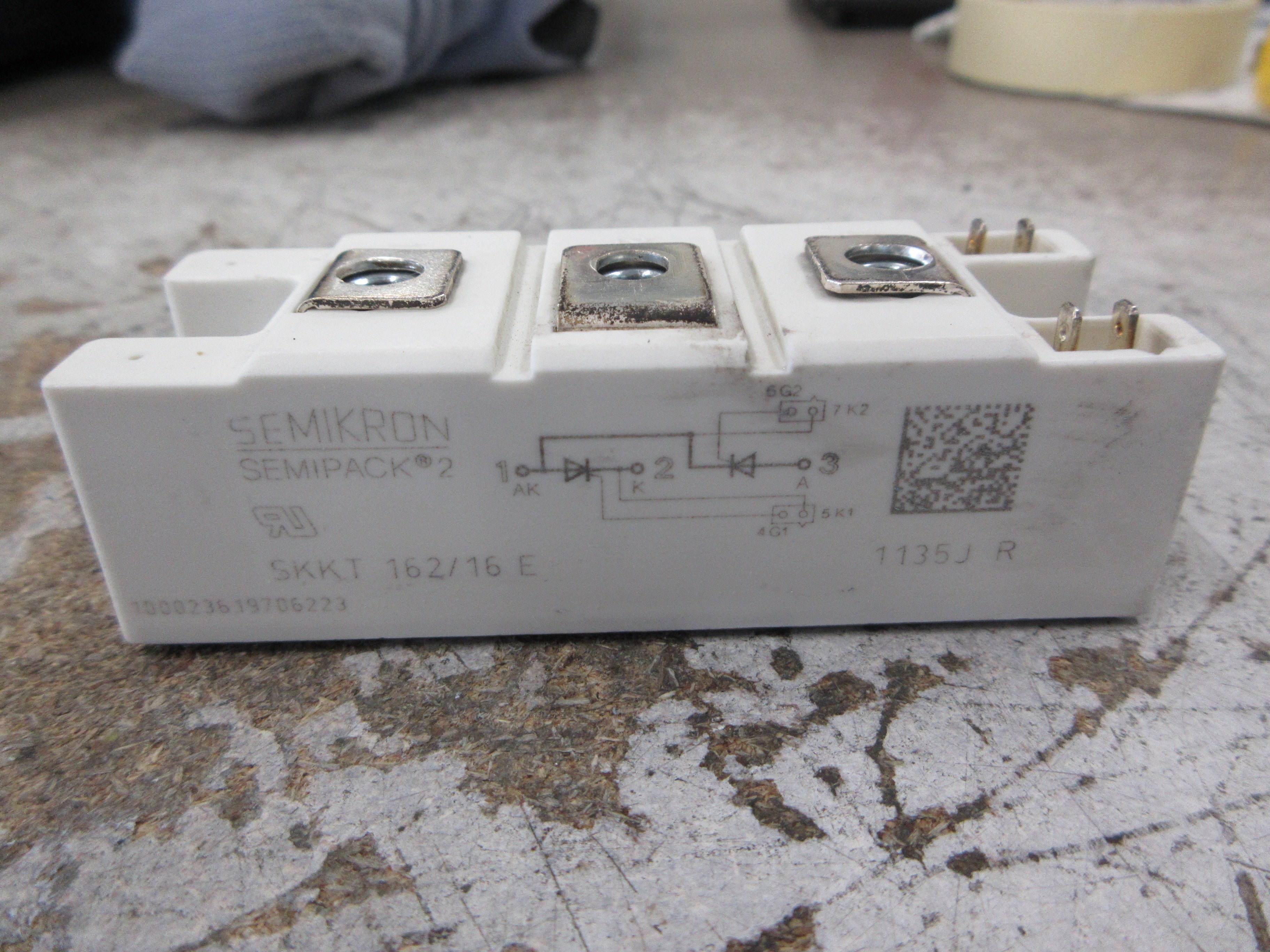 Semikron Semipack 2 Module SKKT 162/16E Used