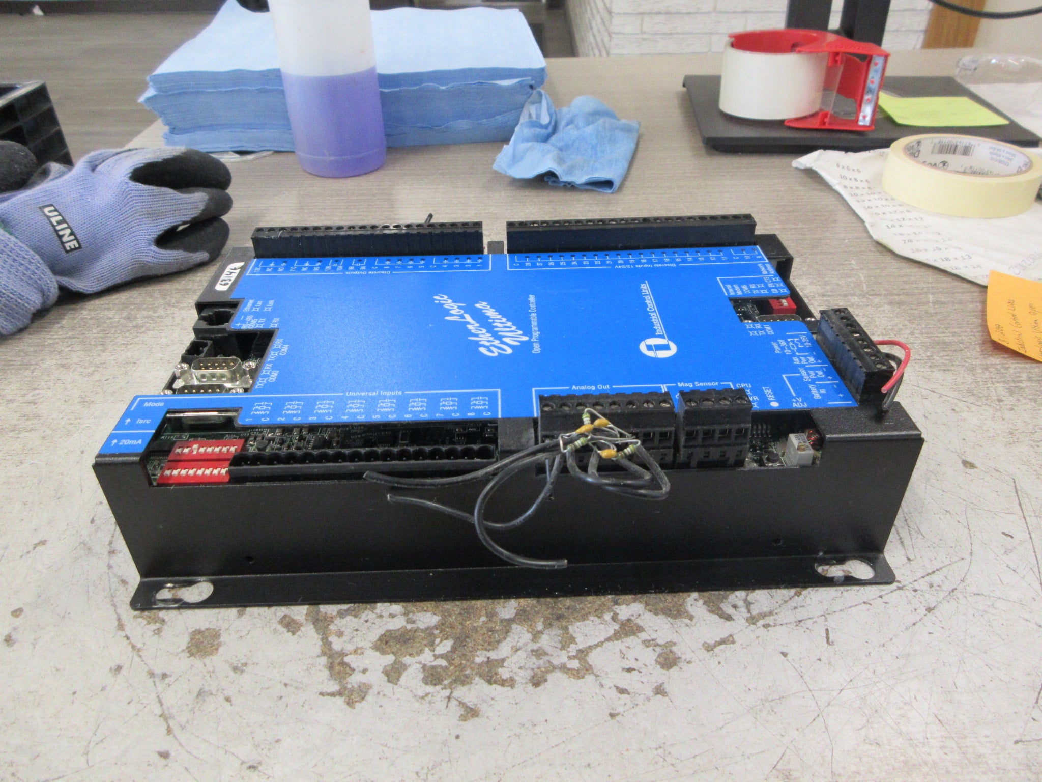 Industrial Control Links EtherLogic Ultima Open Programmable Controller Used
