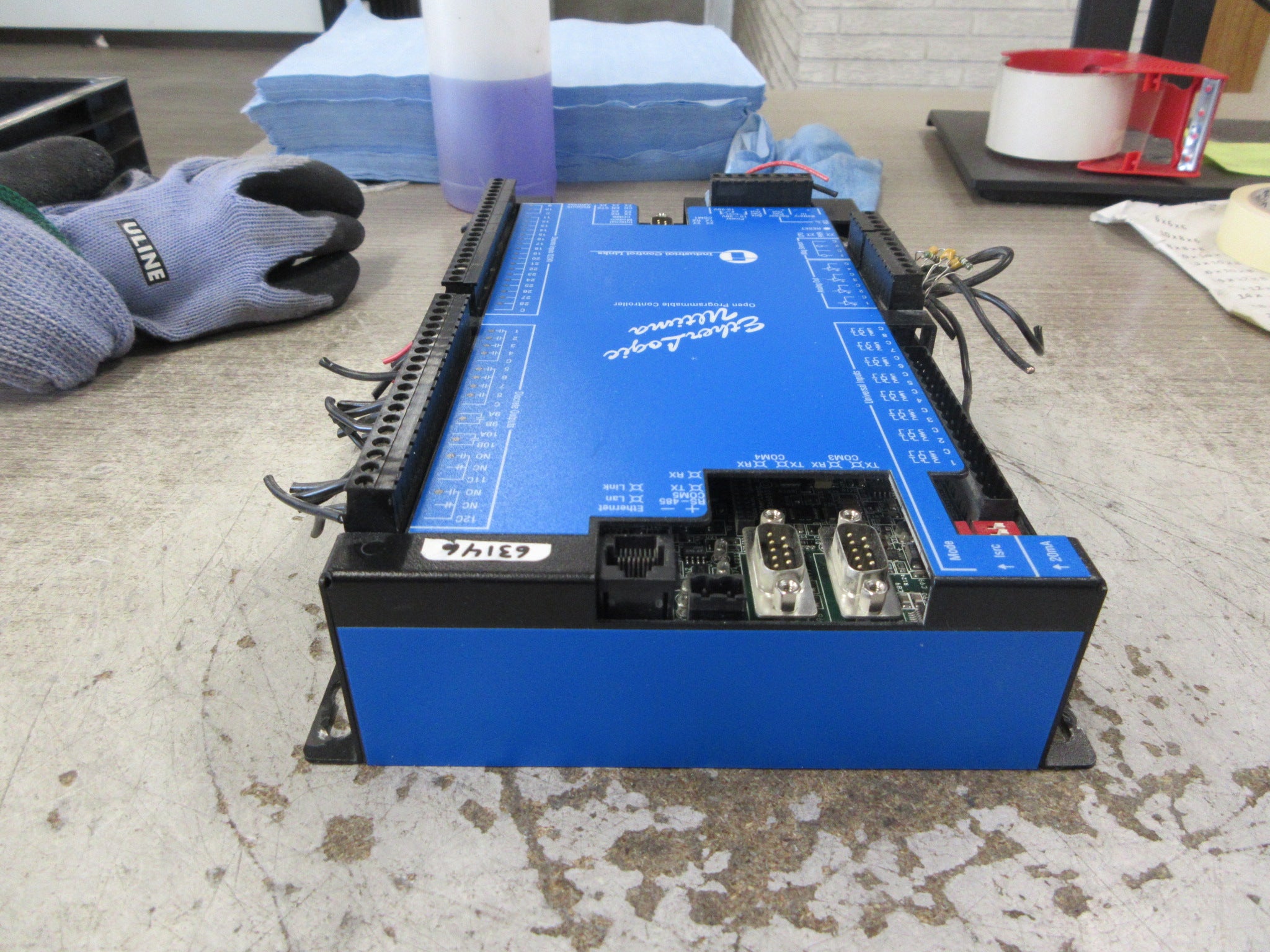 Industrial Control Links EtherLogic Ultima Open Programmable Controller Used