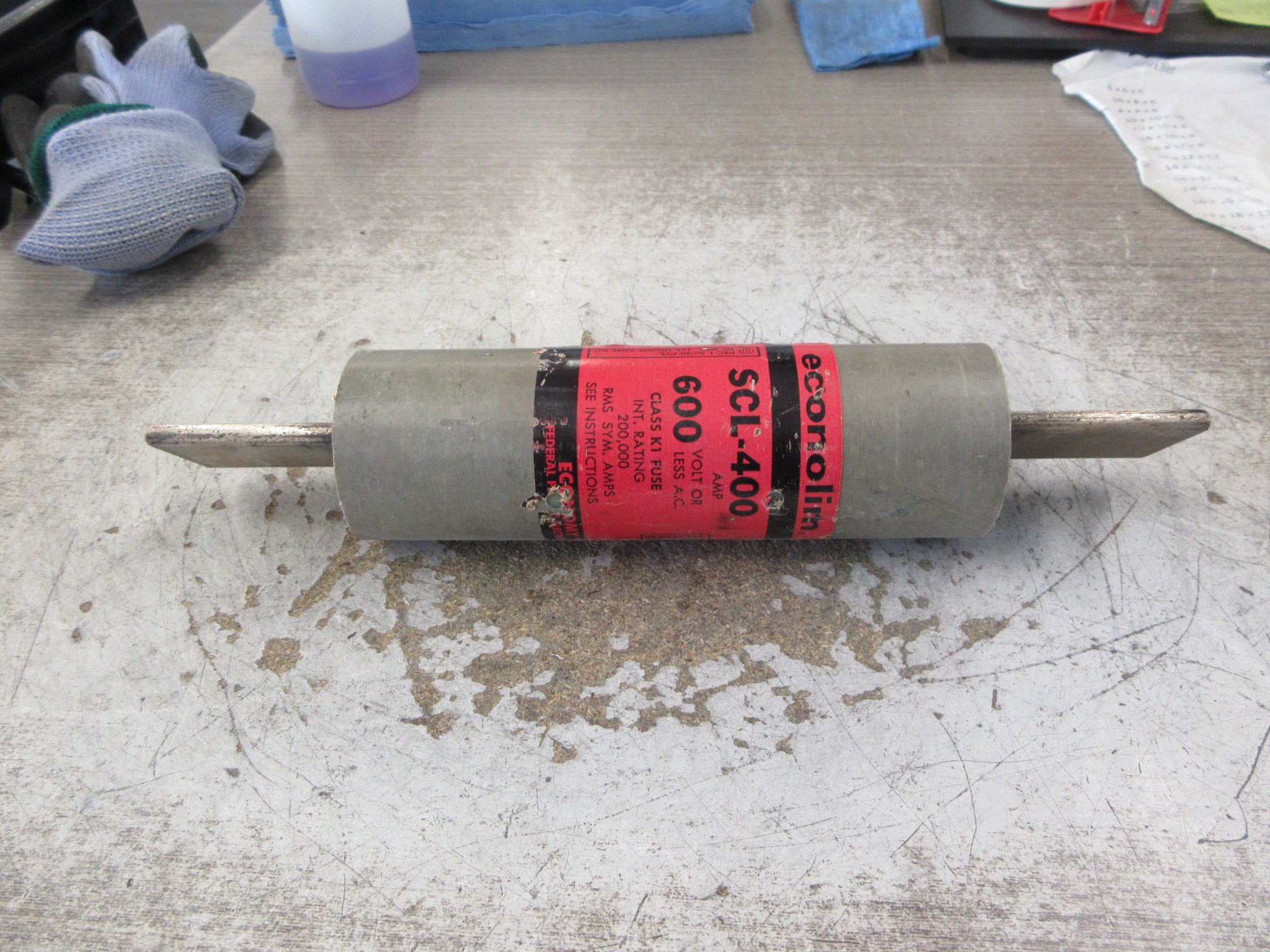 Economy Econolim Fuse SCL-400 600V 400A Used