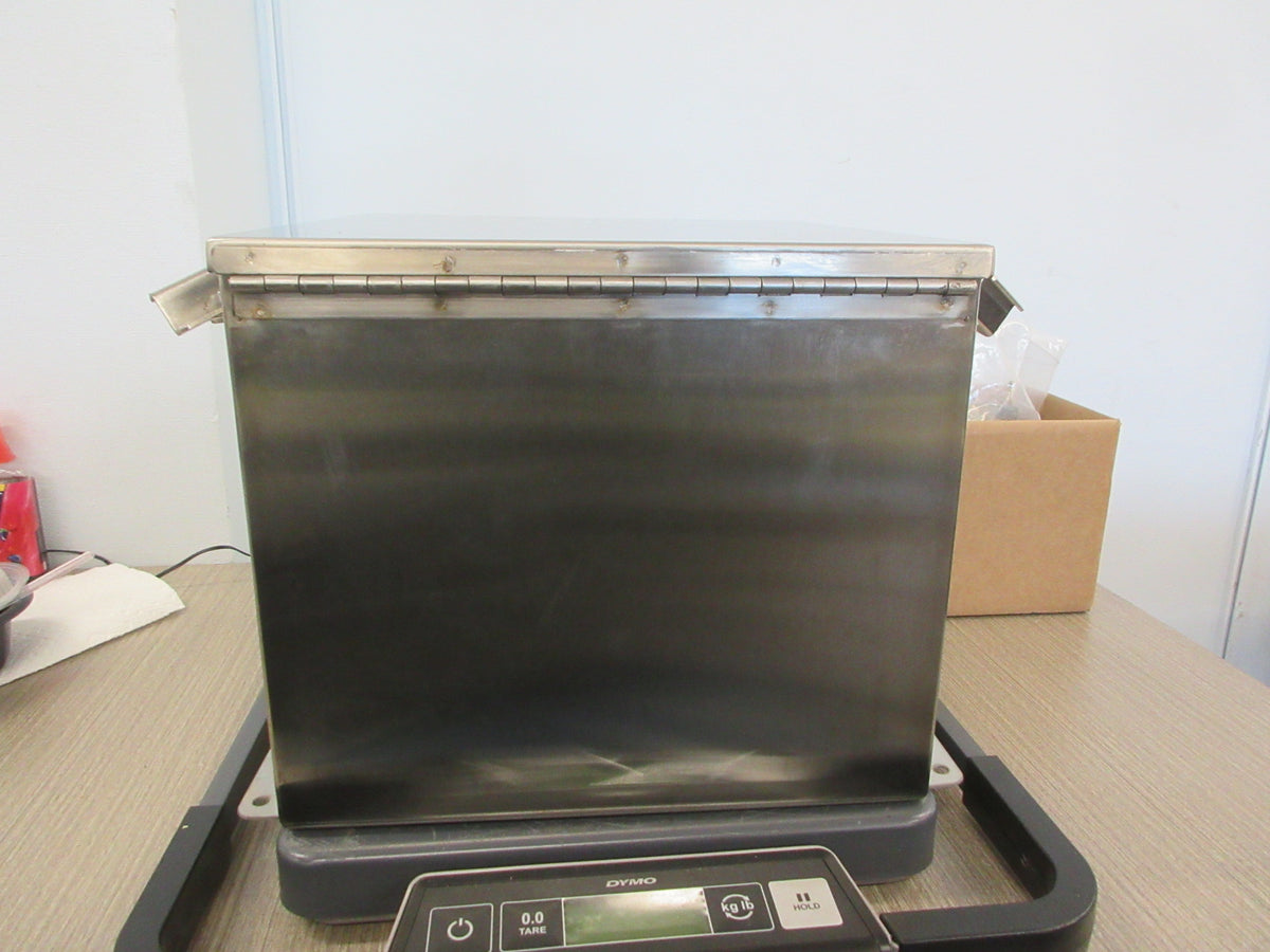 West Tool Stainless Steel 4X Enclosure JNB 121210S Size: 12"x12"x10" New Surplus