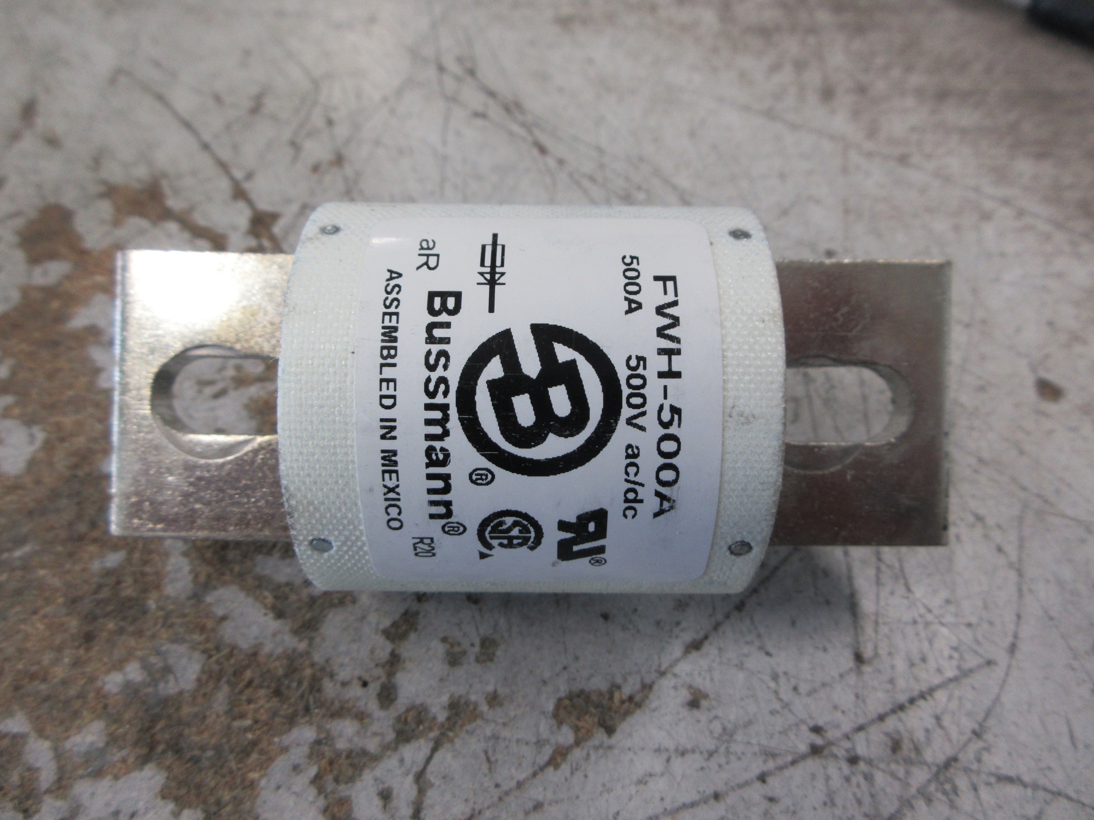 Bussmann Fuse FWH-500A 500A 500V Used