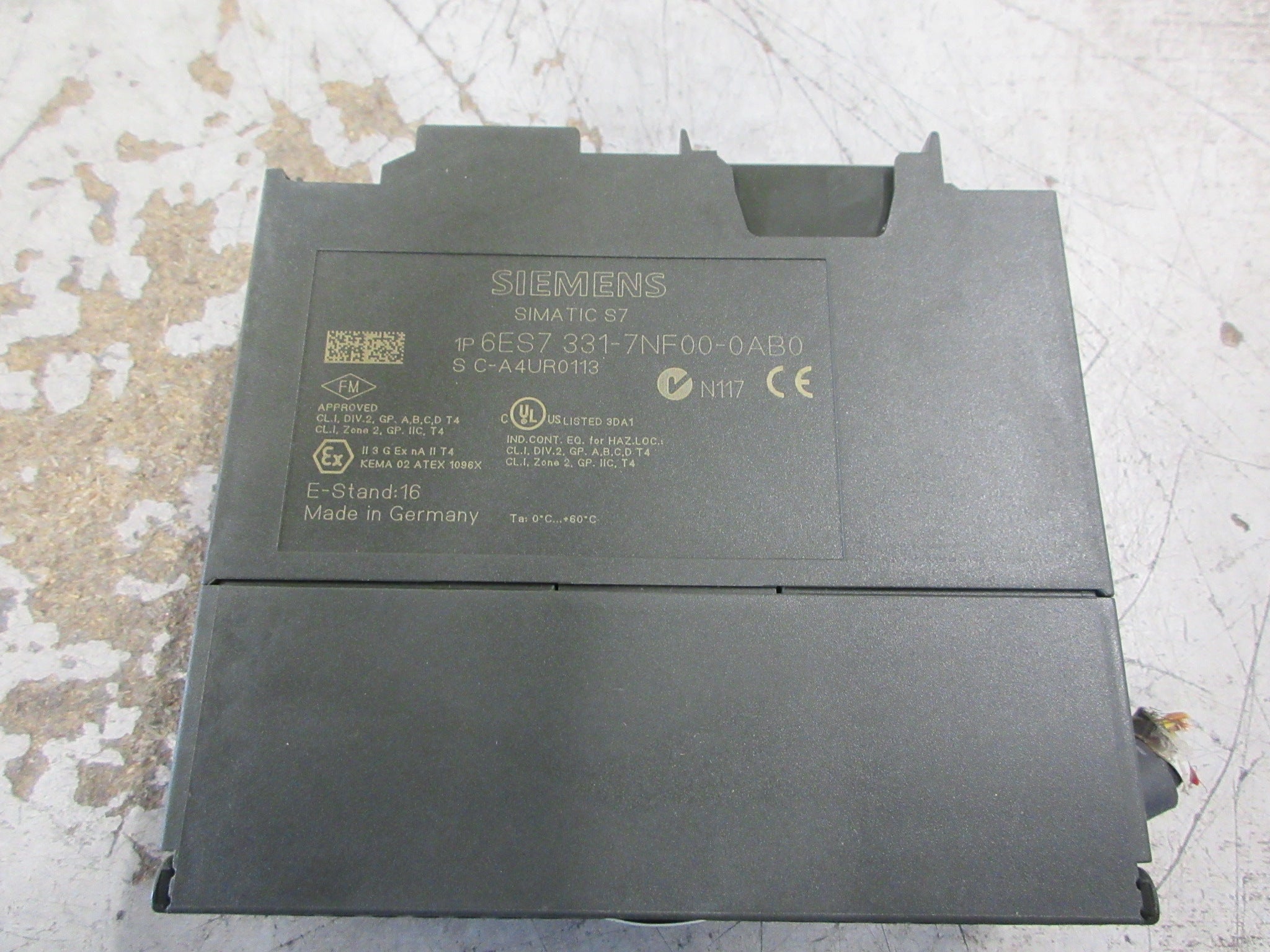 Siemens Simatic S7 Analog Input Module 6ES7 331-7NF00-0AB0 E-Stand: 16 Used