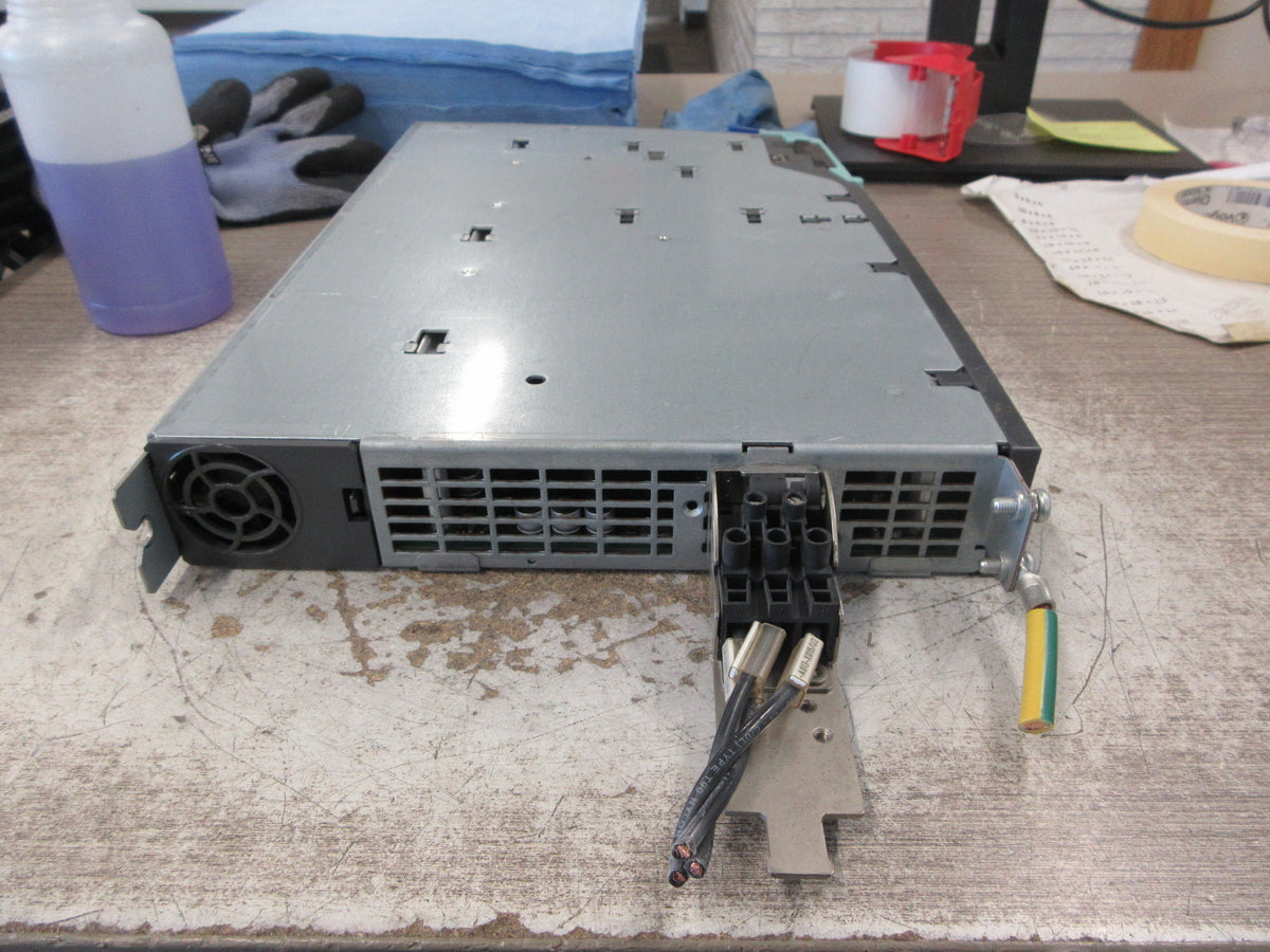 Siemens Single Motor Module 6SL3120-1TE21-8AA3 Ver. D Input: 600VDC Used