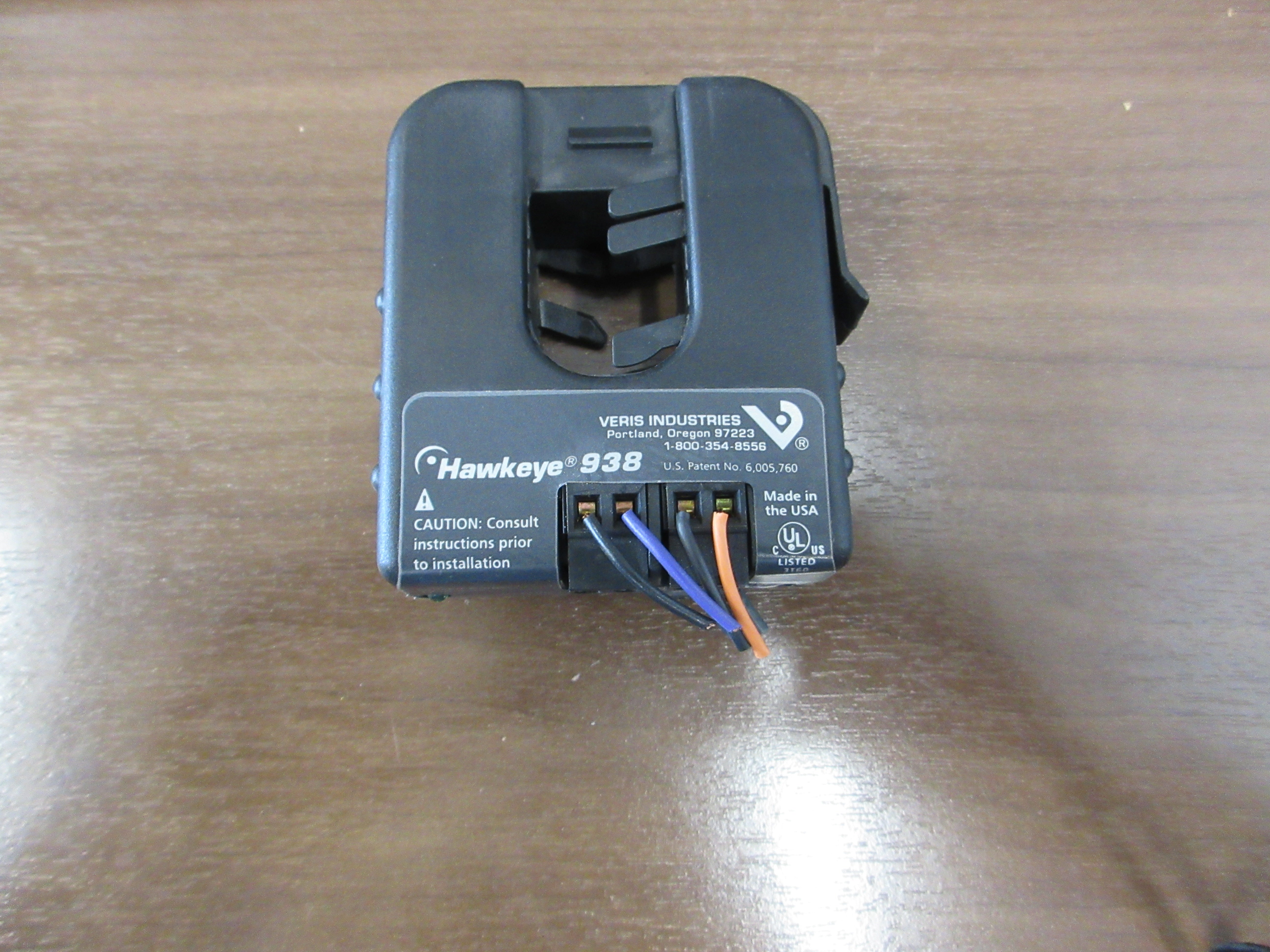 Veris Hawkeye 938 Current Switch H938 135 A Spnsed Used