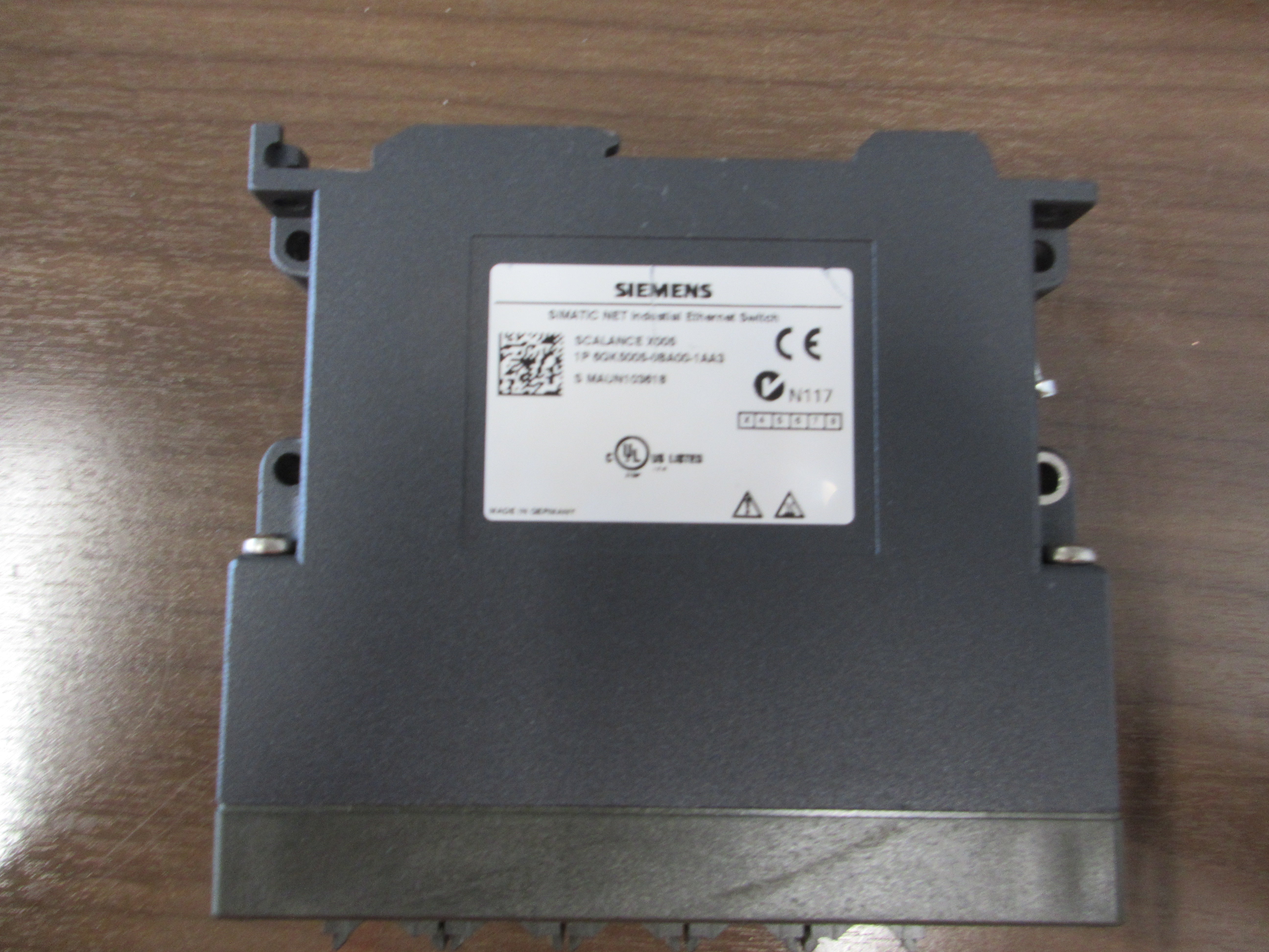 Siemens Simatic Net Industrial Ethernet Switch 6GK5005-EBA00-1AA3 5-Pot Used