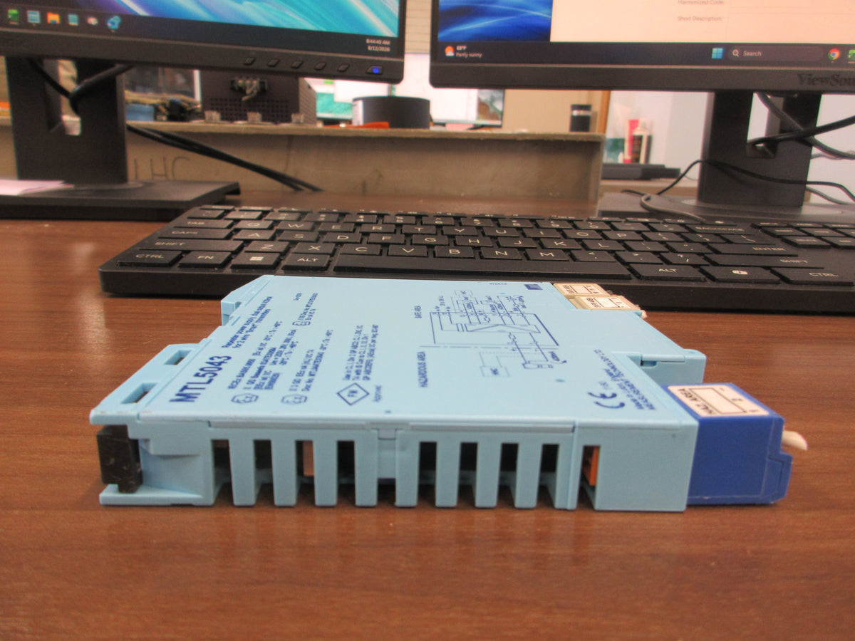 MTL Repeater Power Supply MTL 5043 Dual Output 4/20 MA Used