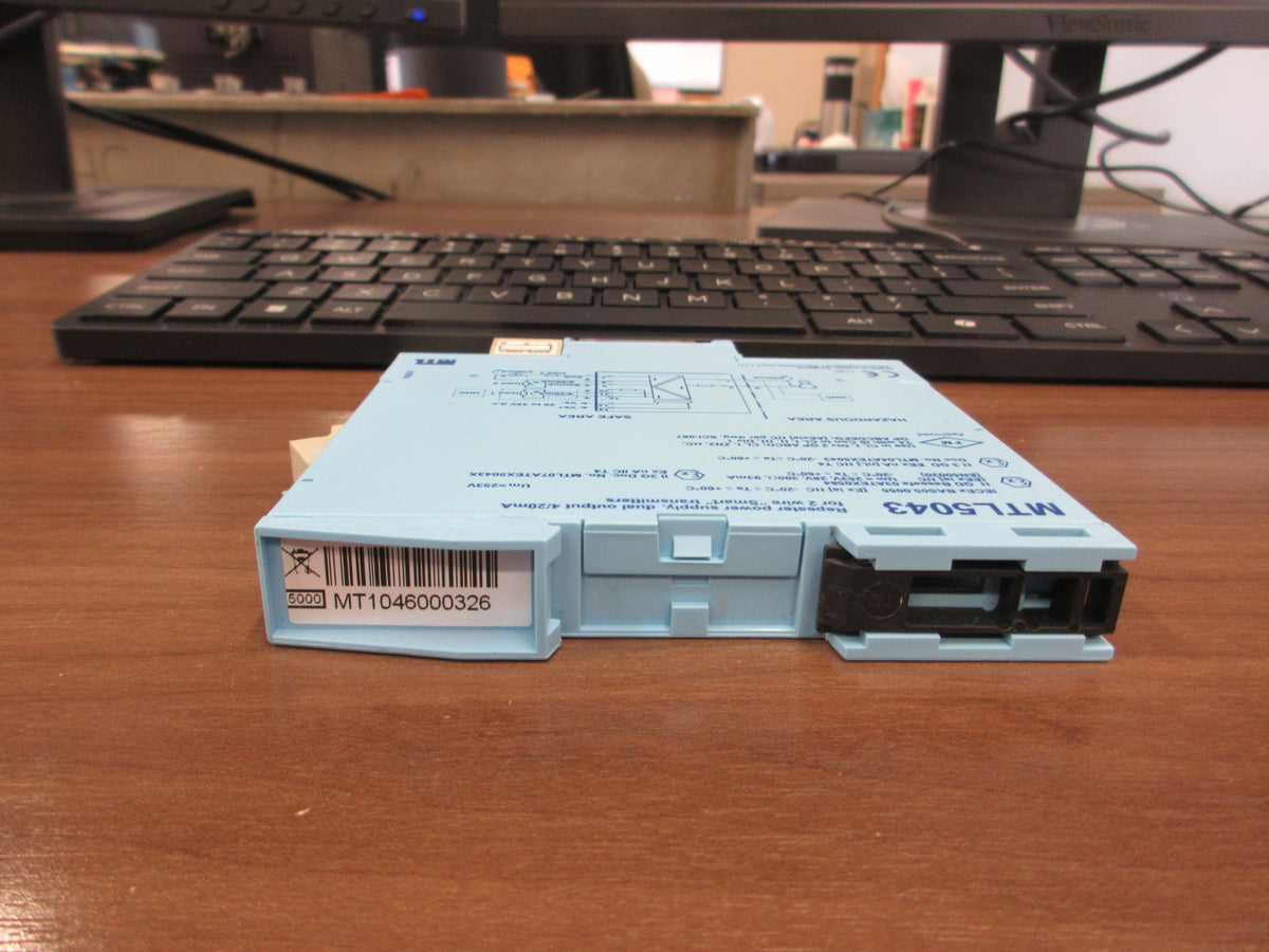 MTL Repeater Power Supply MTL 5043 Dual Output 4/20MA Used