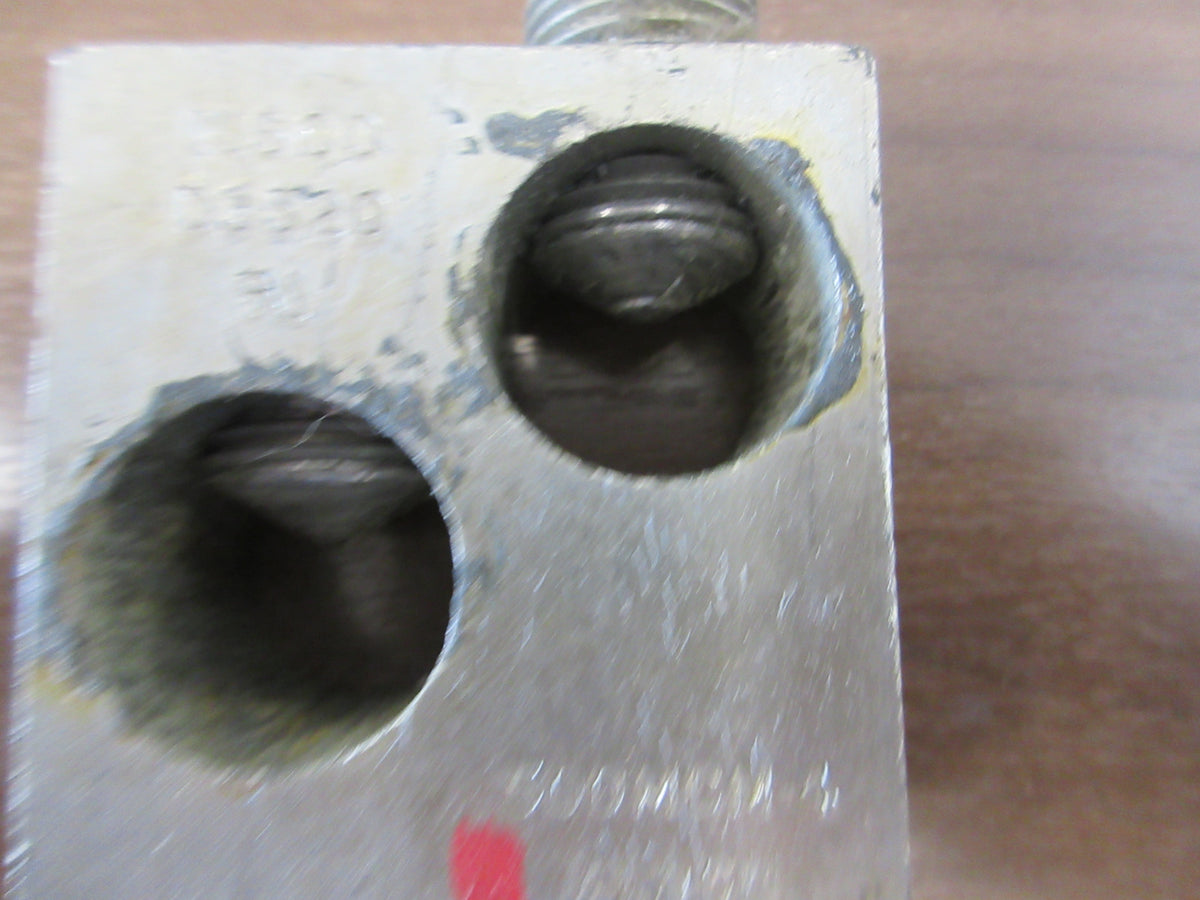 Ilsco Mechanical Lug D3520 500MCM-4 * Lot of 3 * Used