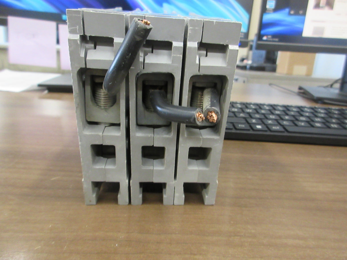 Gould ITE Circuit Breaker E43B050 50A 480V 3P (3) Lugs Used