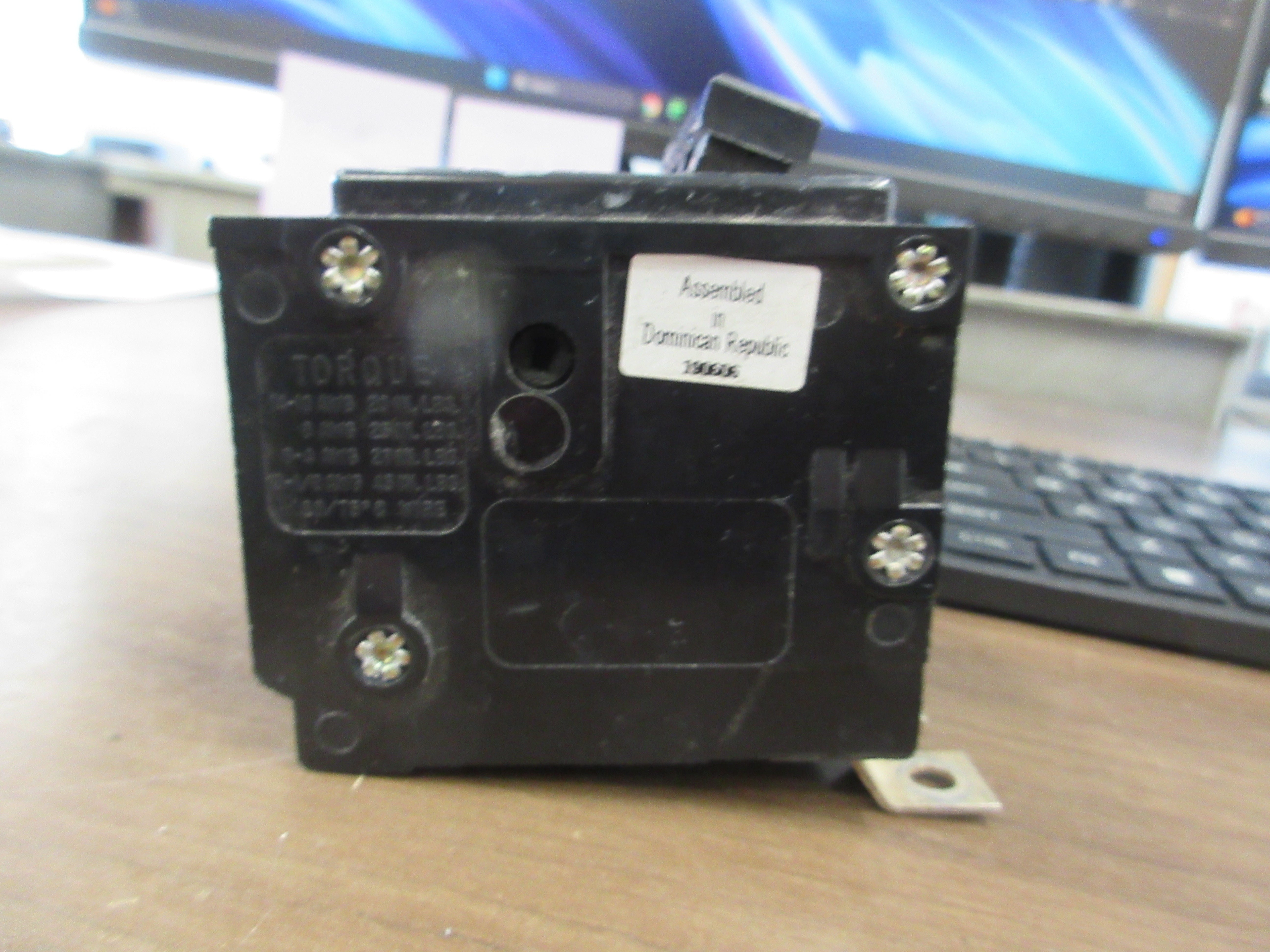 Eaton Type BA Bolt -On Circuit Breaker BAB3030H 30A 240V 3 P Used