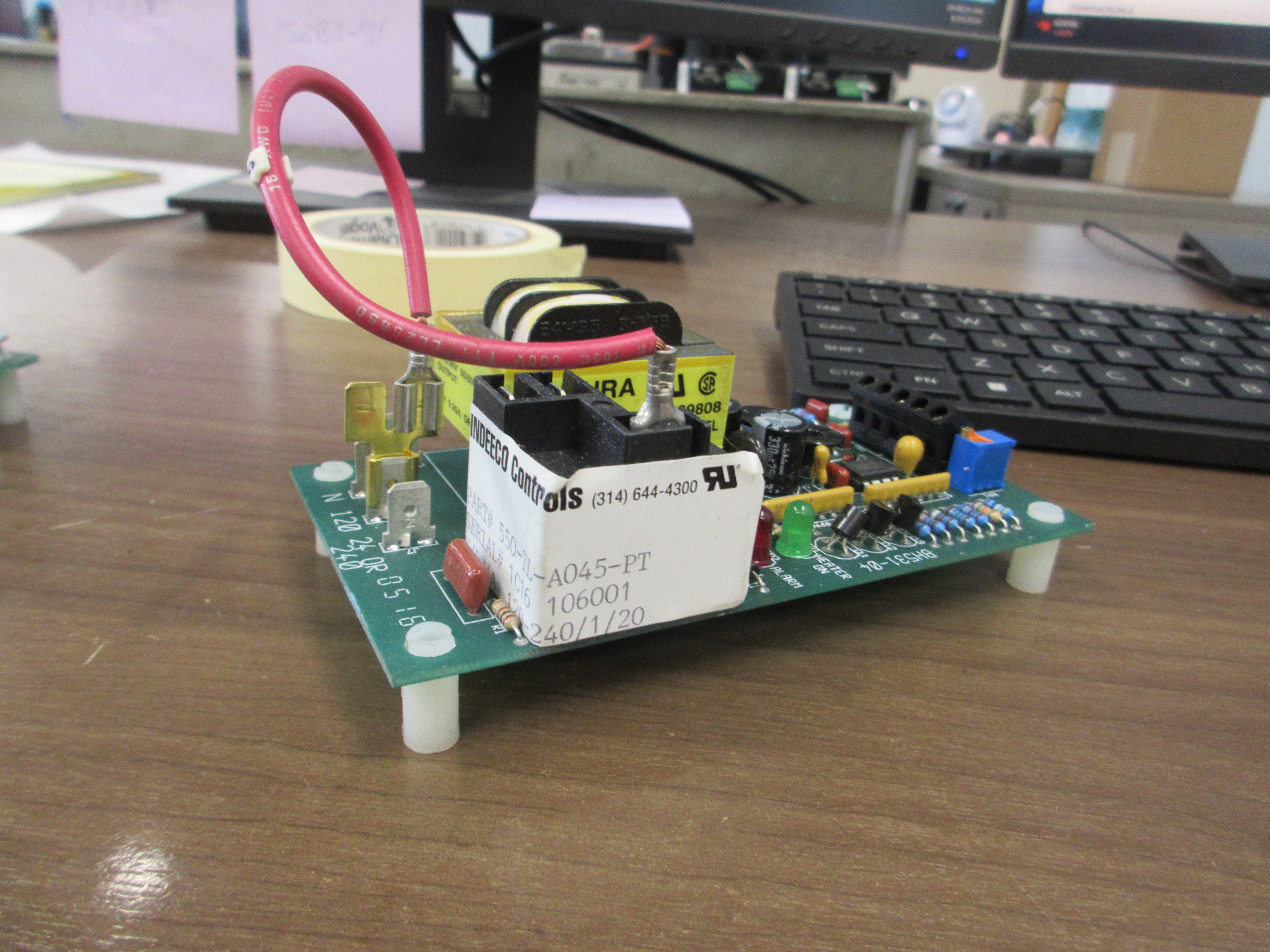 Indeeco Control Board 550-TL-A045-PT 12-240V Used