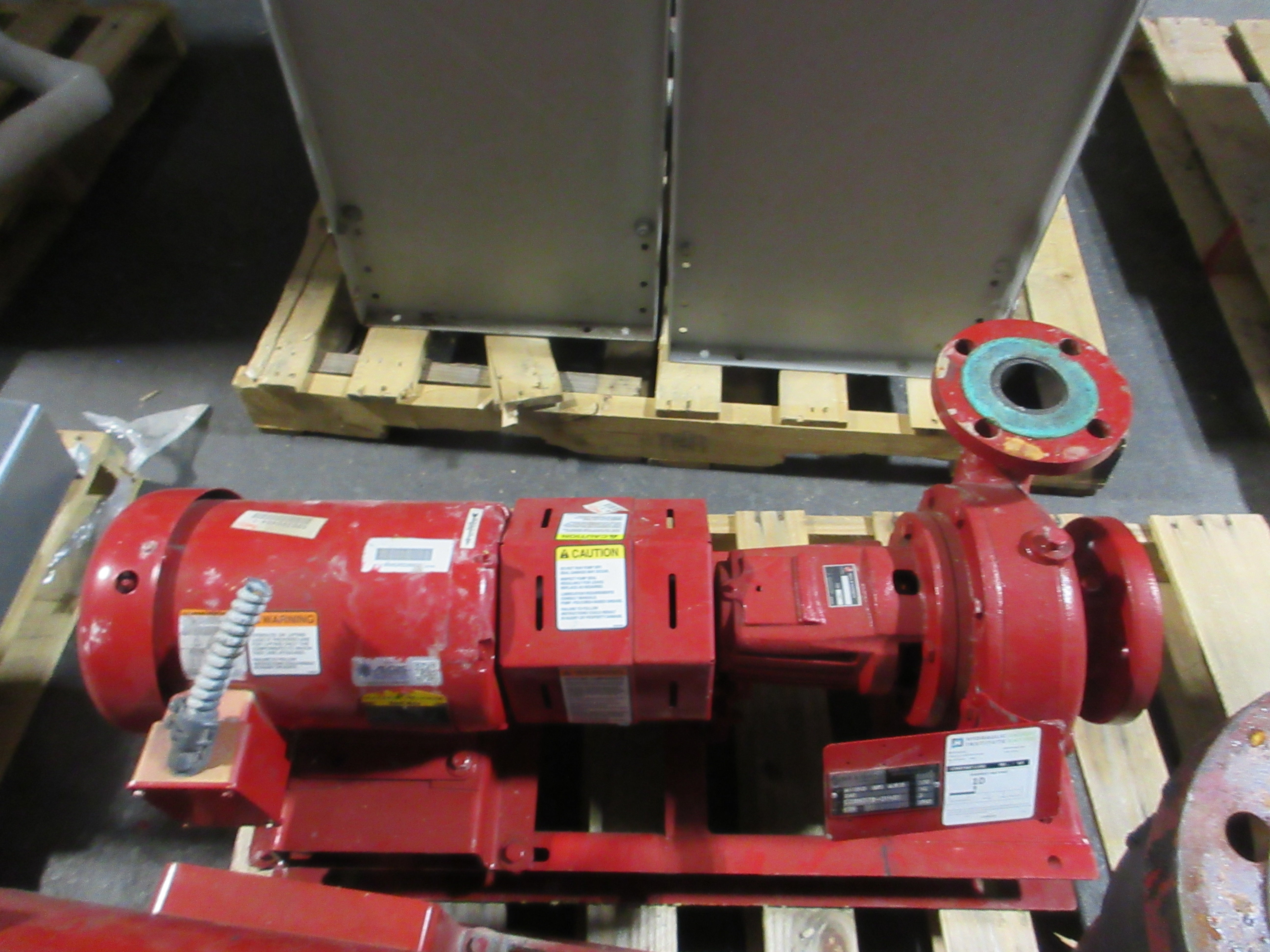 Bell & Gossett Pump e-1510 SSFS 6.875 2AD 3HP 1800 RPM 42FT Head 130 GPM Used