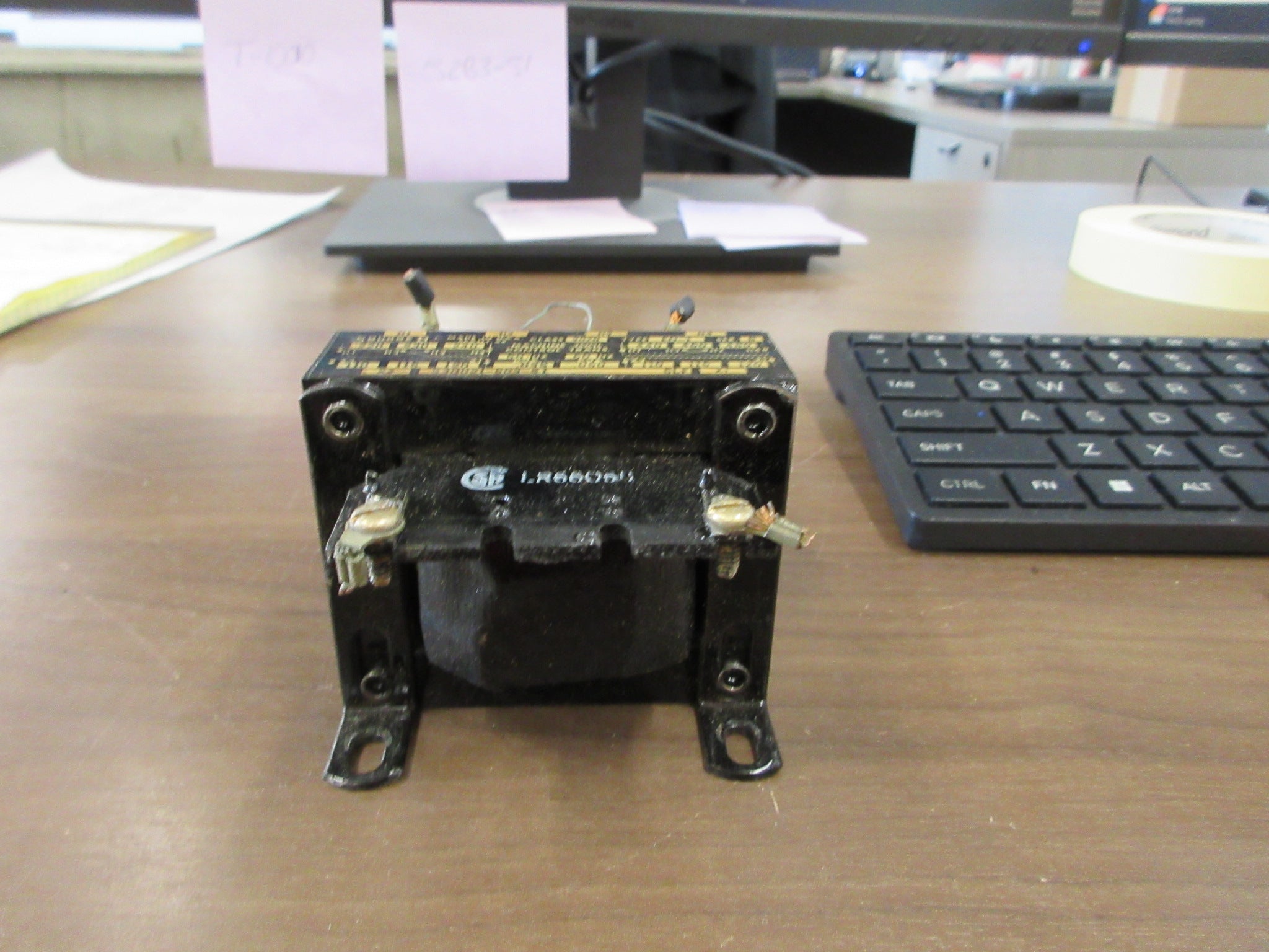 Square D Transformer 9070 E0-1 Ser. B 50VA Pri: 240/480V Sec: 120V Used