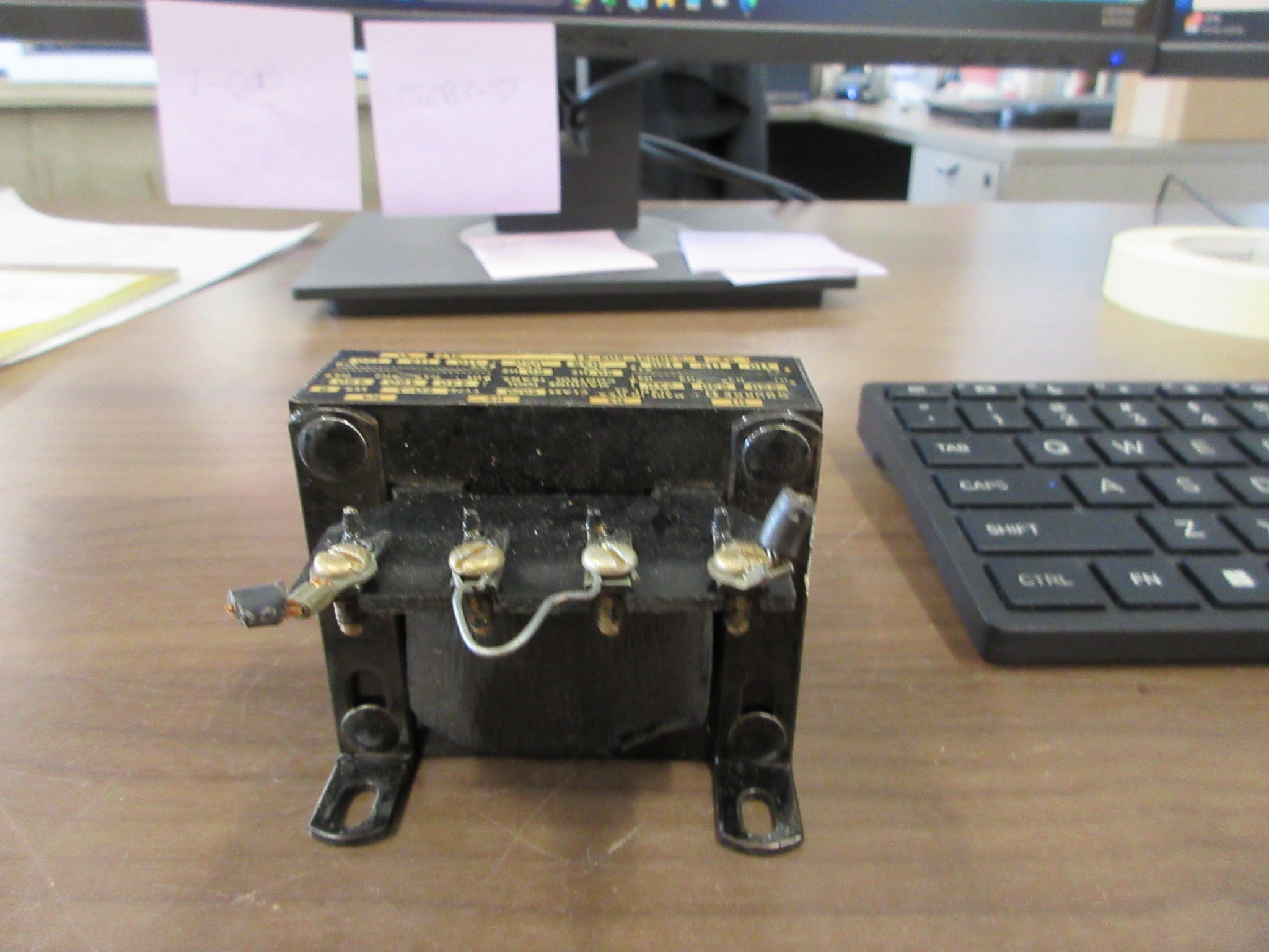 Square D Transformer 9070 E0-1 Ser. B 50VA Pri: 240/480V Sec: 120V Used