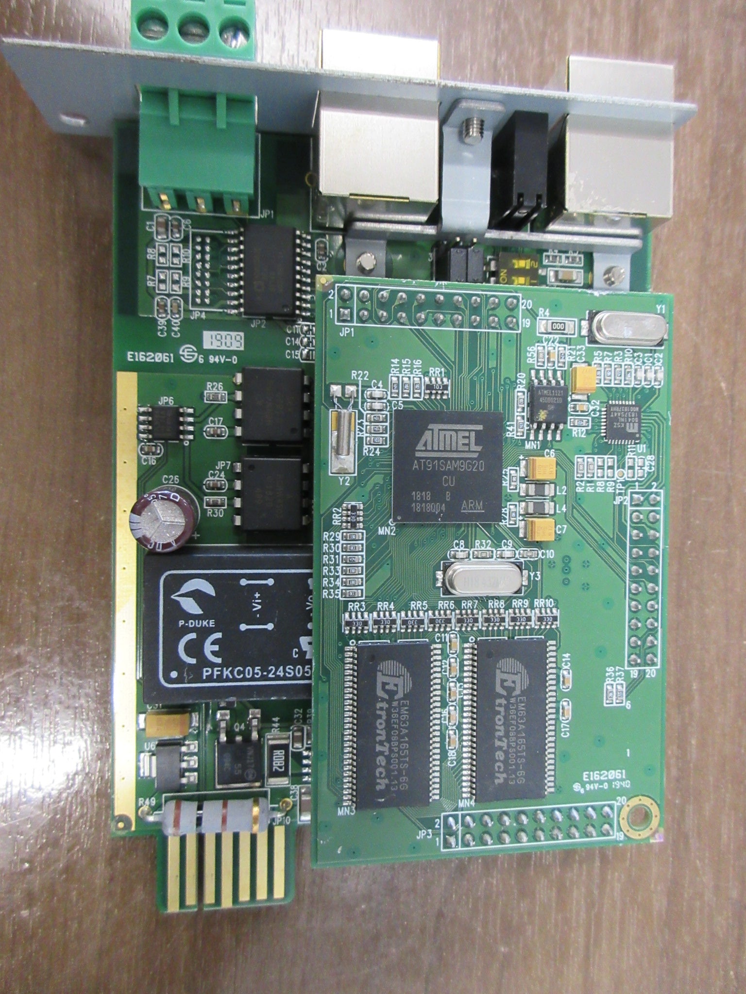 GE SNMP/Web Plug-in Adapter 1024921 Ver. A 3Ph Used