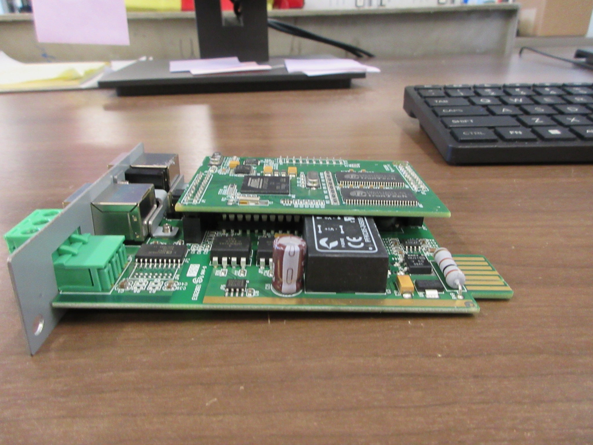 GE SNMP/Web Plug-in Adapter 1024921 Ver. A 3Ph Used