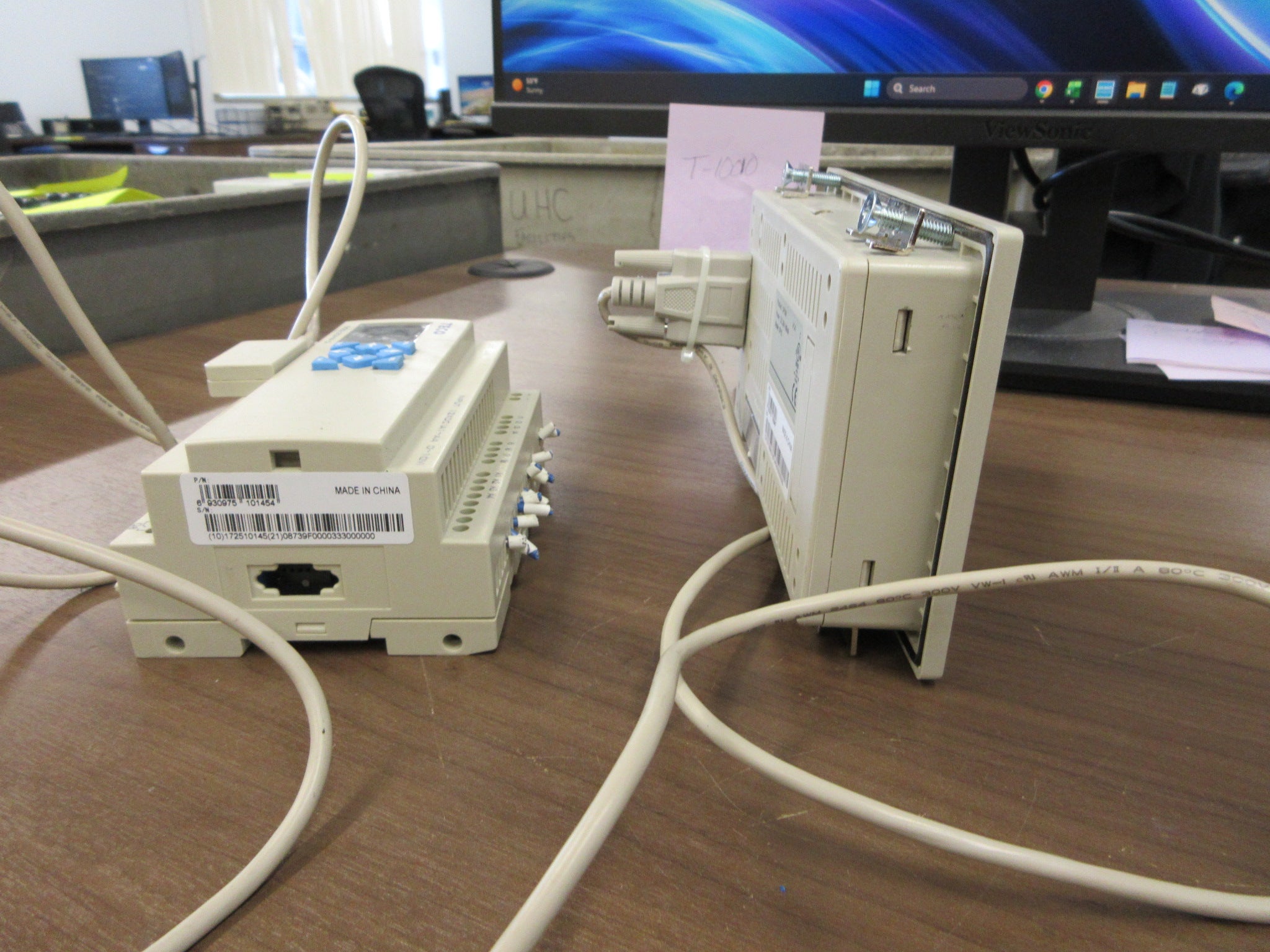 TECO Controller W/Panel SG2-20HR/OPION V3.9 / V1.4 Used