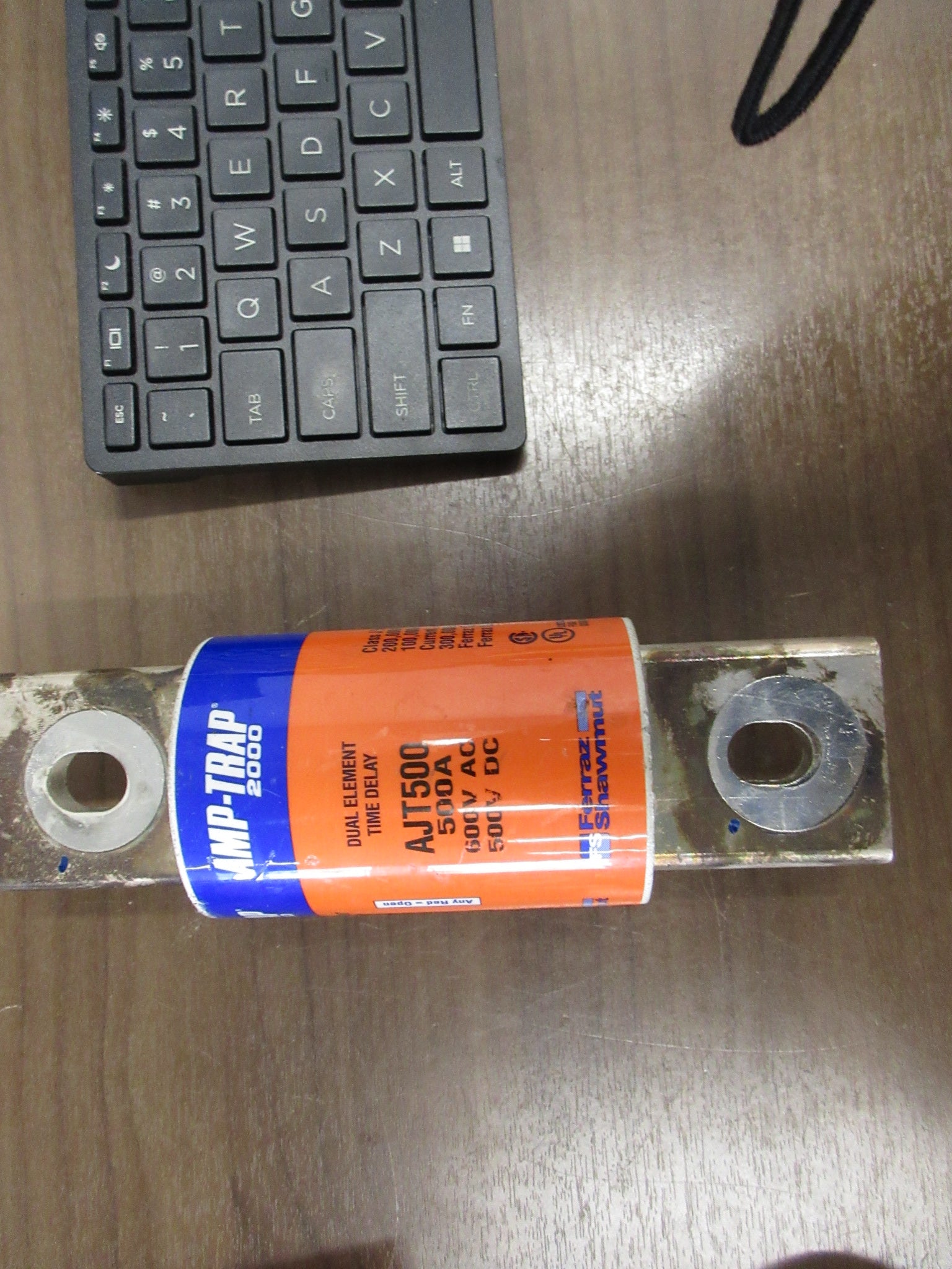 Ferraz Shawmut Amp-Trap 2000 Fuse AJT500 500A 600V Used