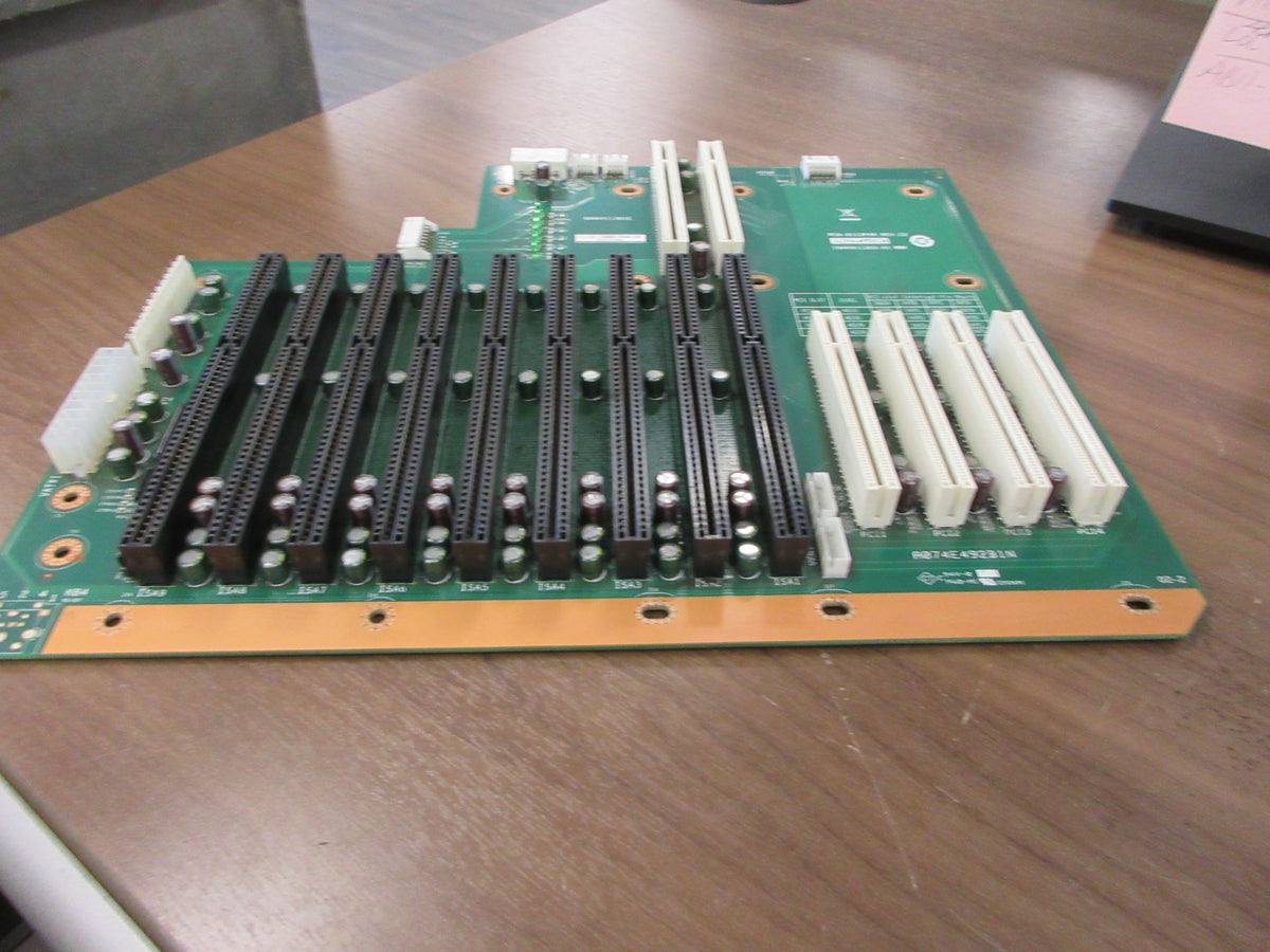 Advantech Barkplane PCA-6113O4R Rev. C2 (7) ISA (4) PCI Slots Used