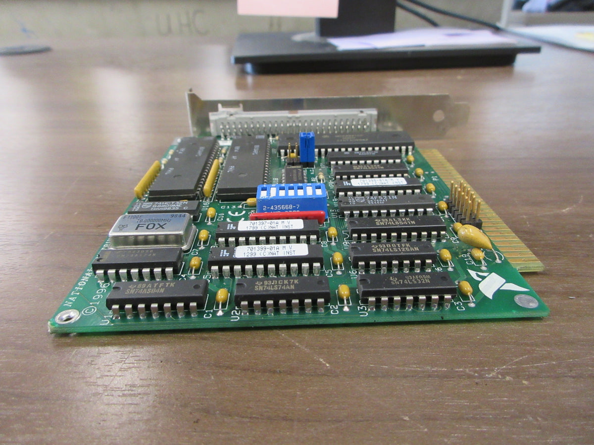 National Instruments Timing & Digital I/O Interfare Card PCA-TIO-10 Used