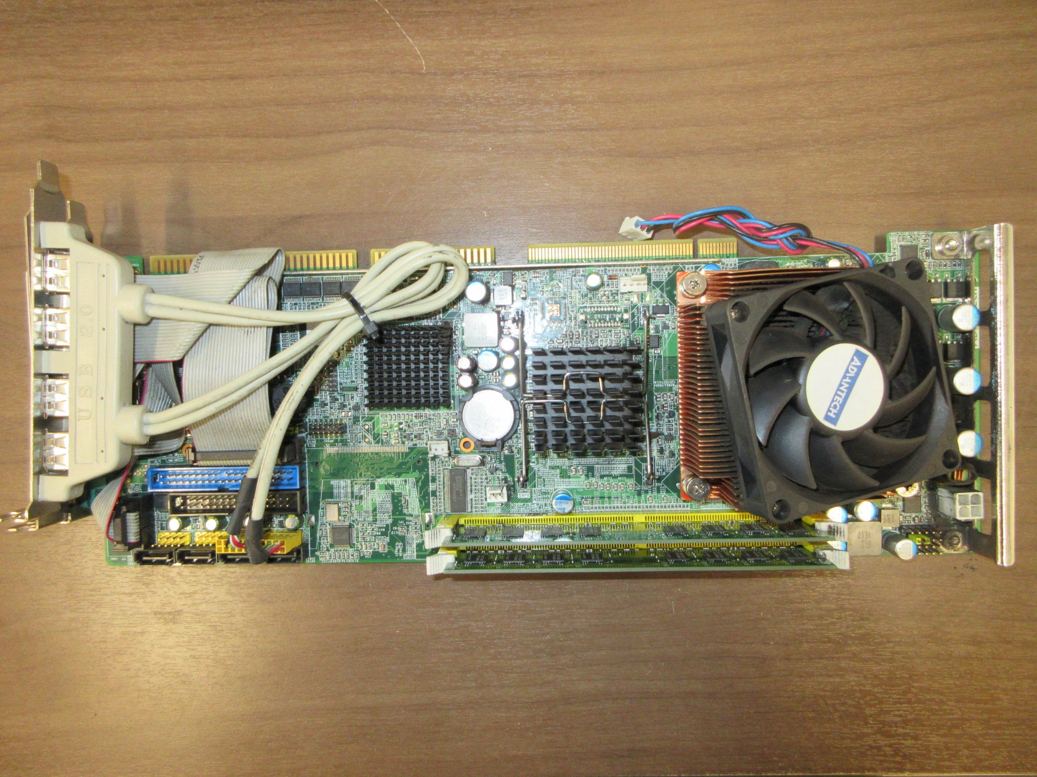 Avantech Industrial Single Board Computer PCA-6010 Rev . A1 Used