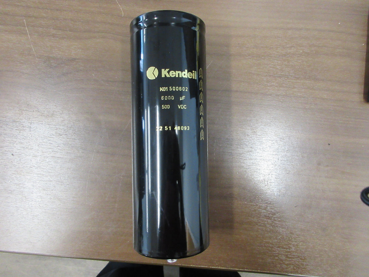 Kendeil Capacitor K01500602 6000uF 500 VDC Used