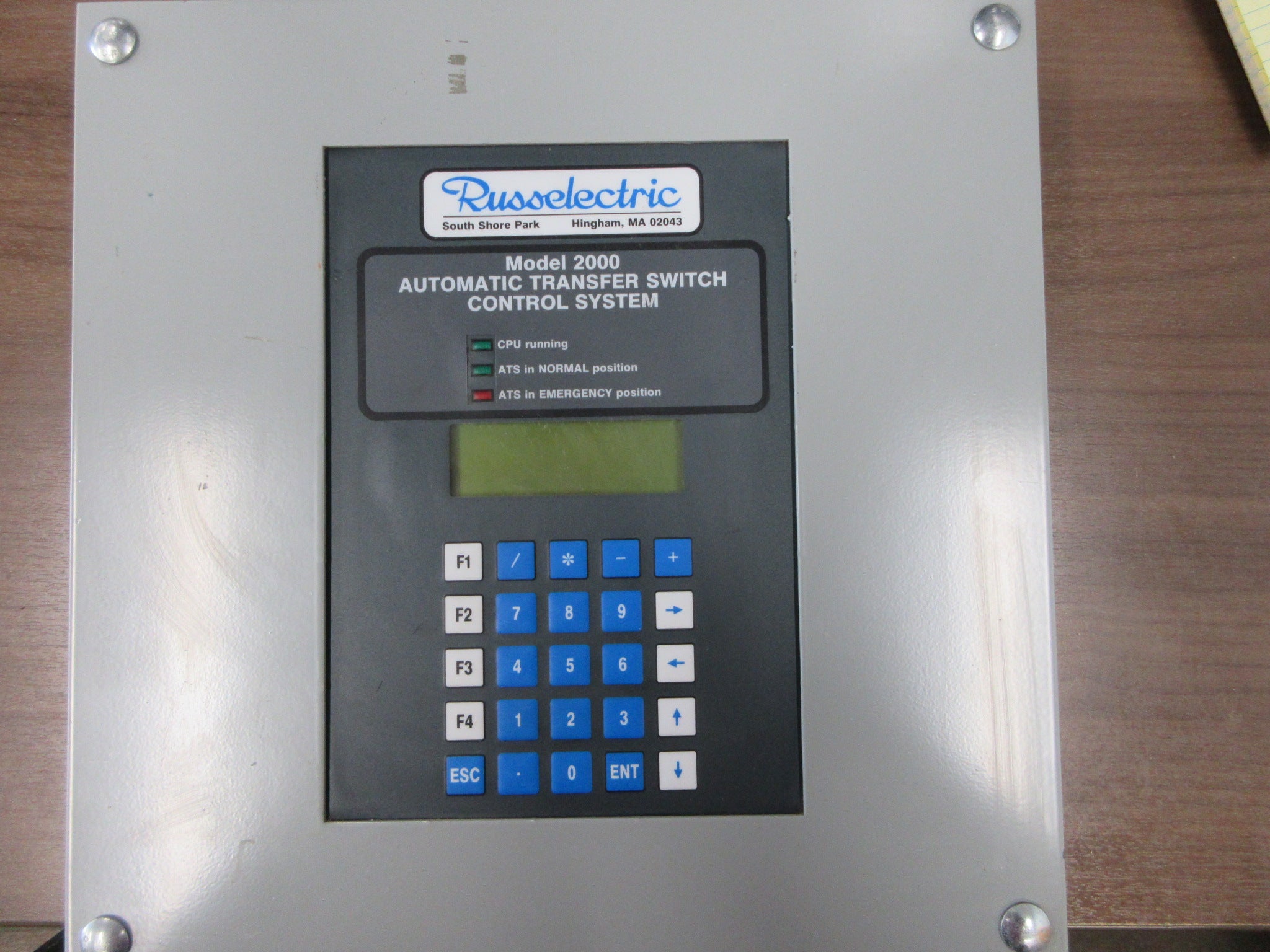 Russelectric Automatic Transfer Switch Model 2000 Used