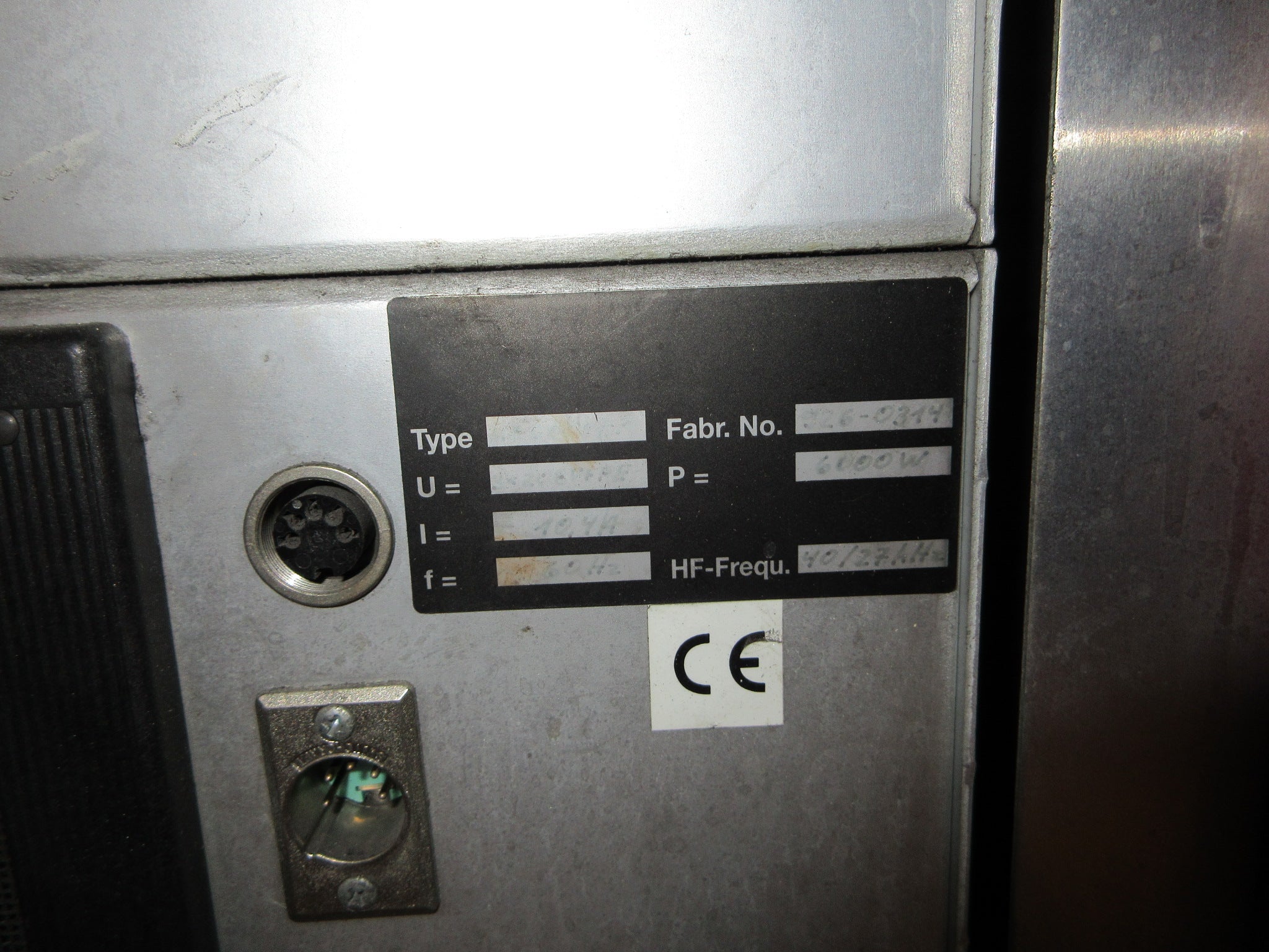 Novatec PLC Enclosure MC600HP 208V 3Ph 10.4A 60Hz Used
