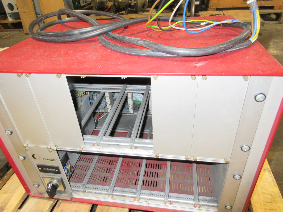 Novatec PLC Enclosure MC600HP 208V 3Ph 10.4A 60Hz Used