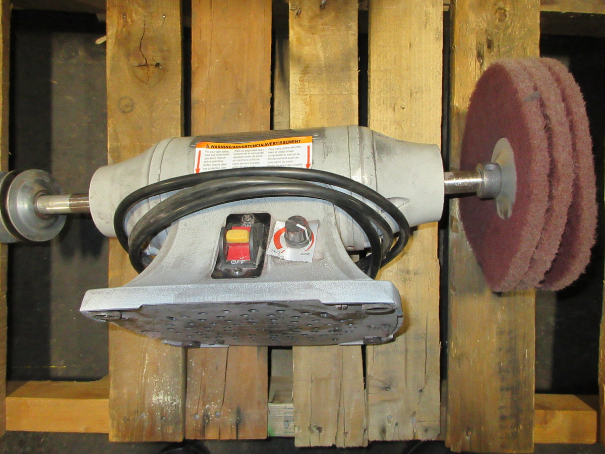 Dayton Variable Speed Buffer IFYV4A 8" 3/4 HP 2000-3300,3450 RPM 120V 1Ph Used