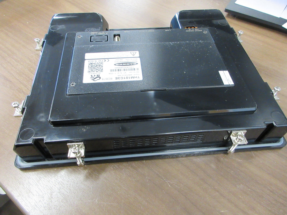 Banner HMI Touch Panel THM101C3E Ver. V1.5-2.1-0SA 24VDC 0.8A Used