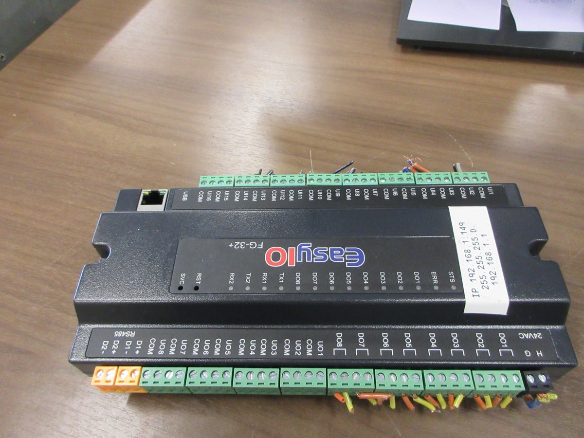 EsayIO BMS Controller FG-32+ 24V AC/DC Used