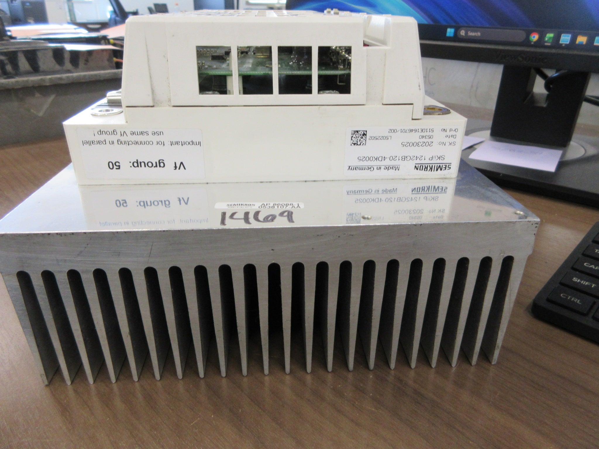 Semikron Skiip Intergrated Intelligent Power Module 124GB120-4DK0025 Used