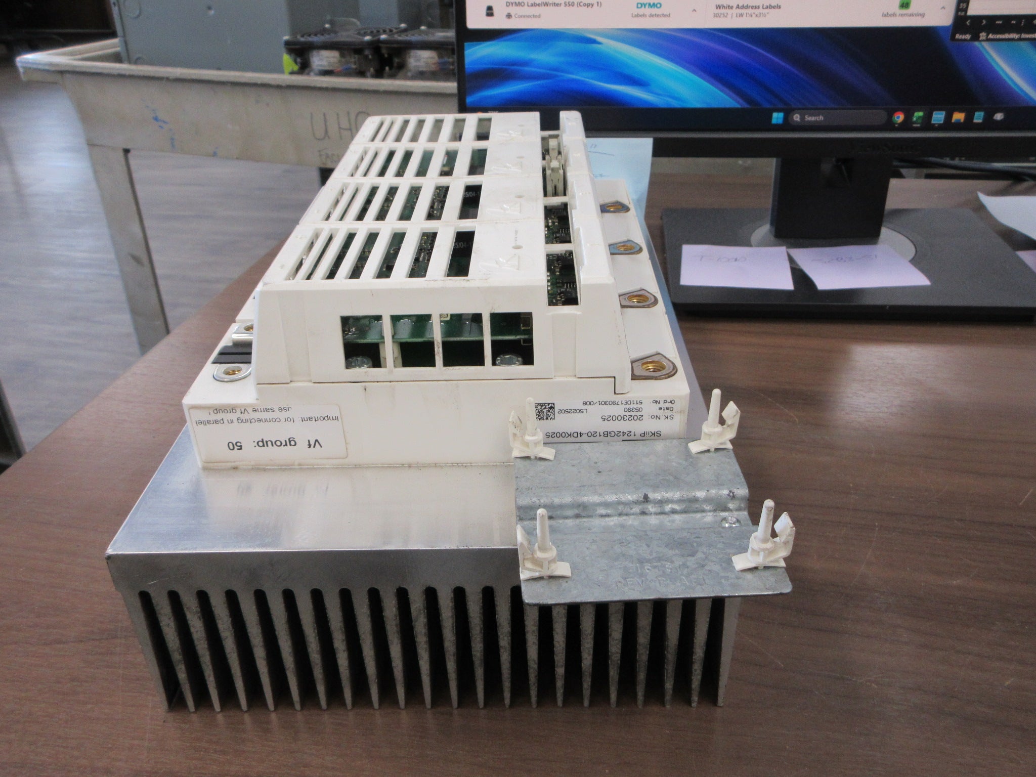 Semikron Skiip Integrated Intelligent Power Module 1242GB120-4DK0025 Used